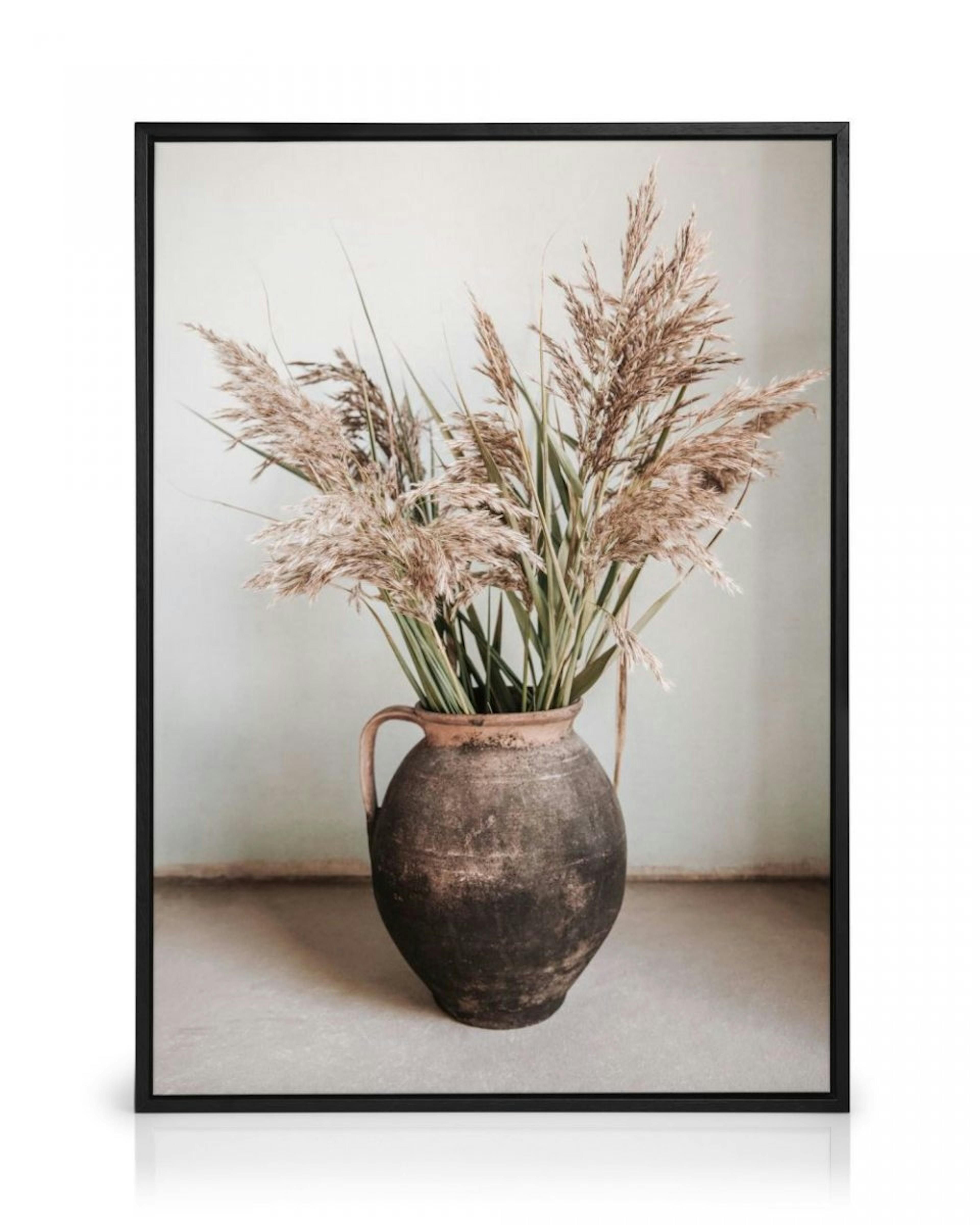 Rustic Reed Vase Toile