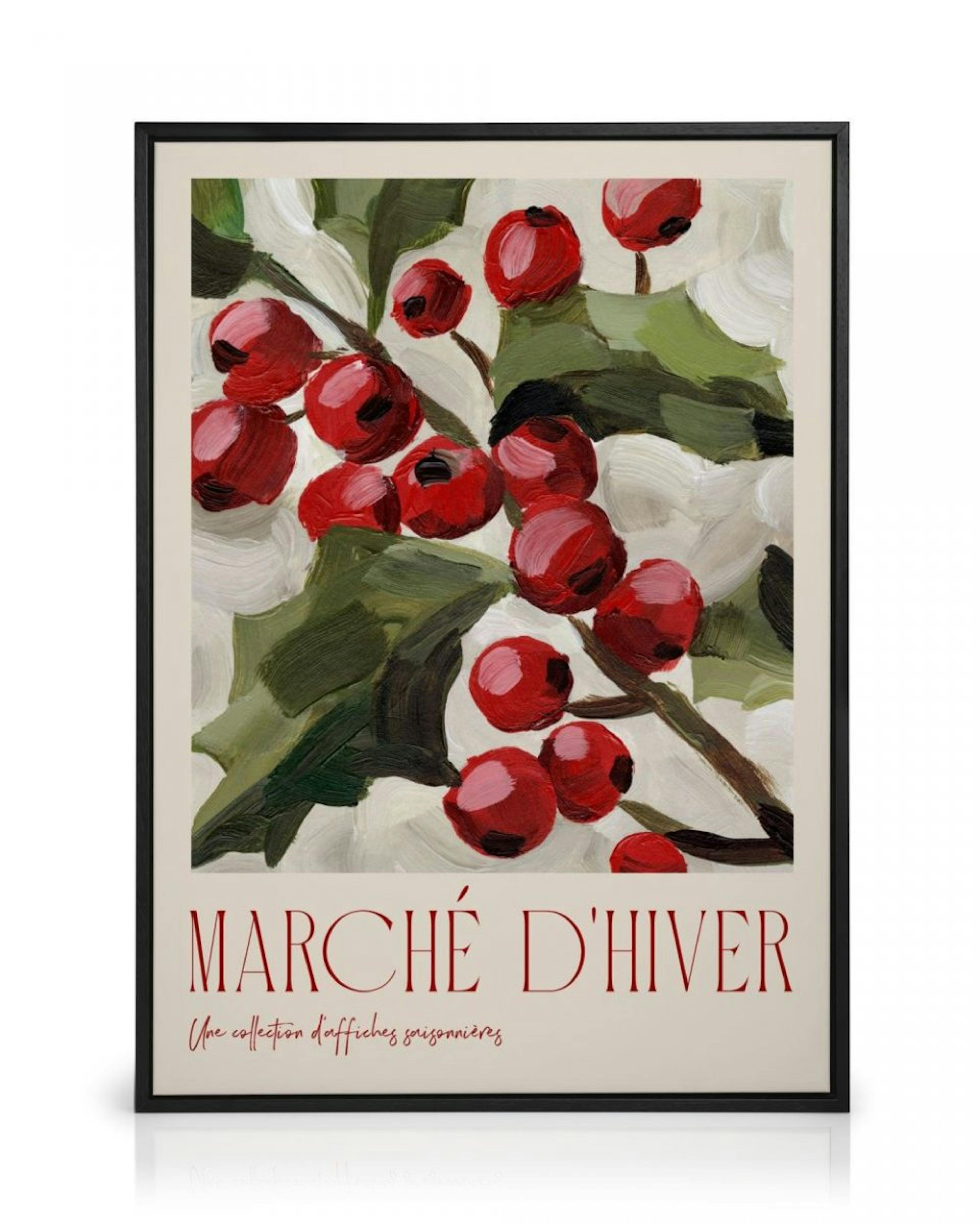 Marché D'Hiver No1 Canvas print