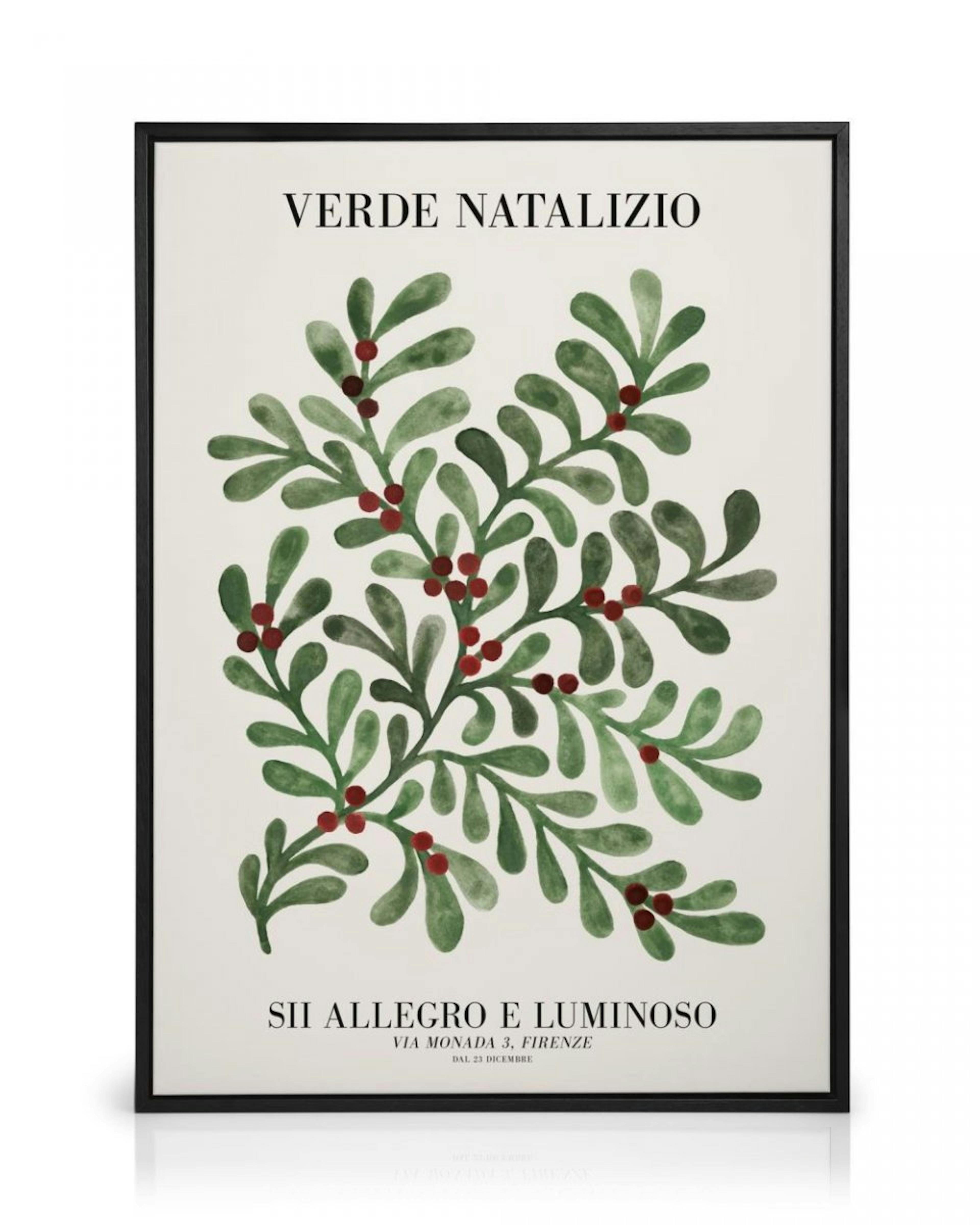 Christmas Greenery Lienzo