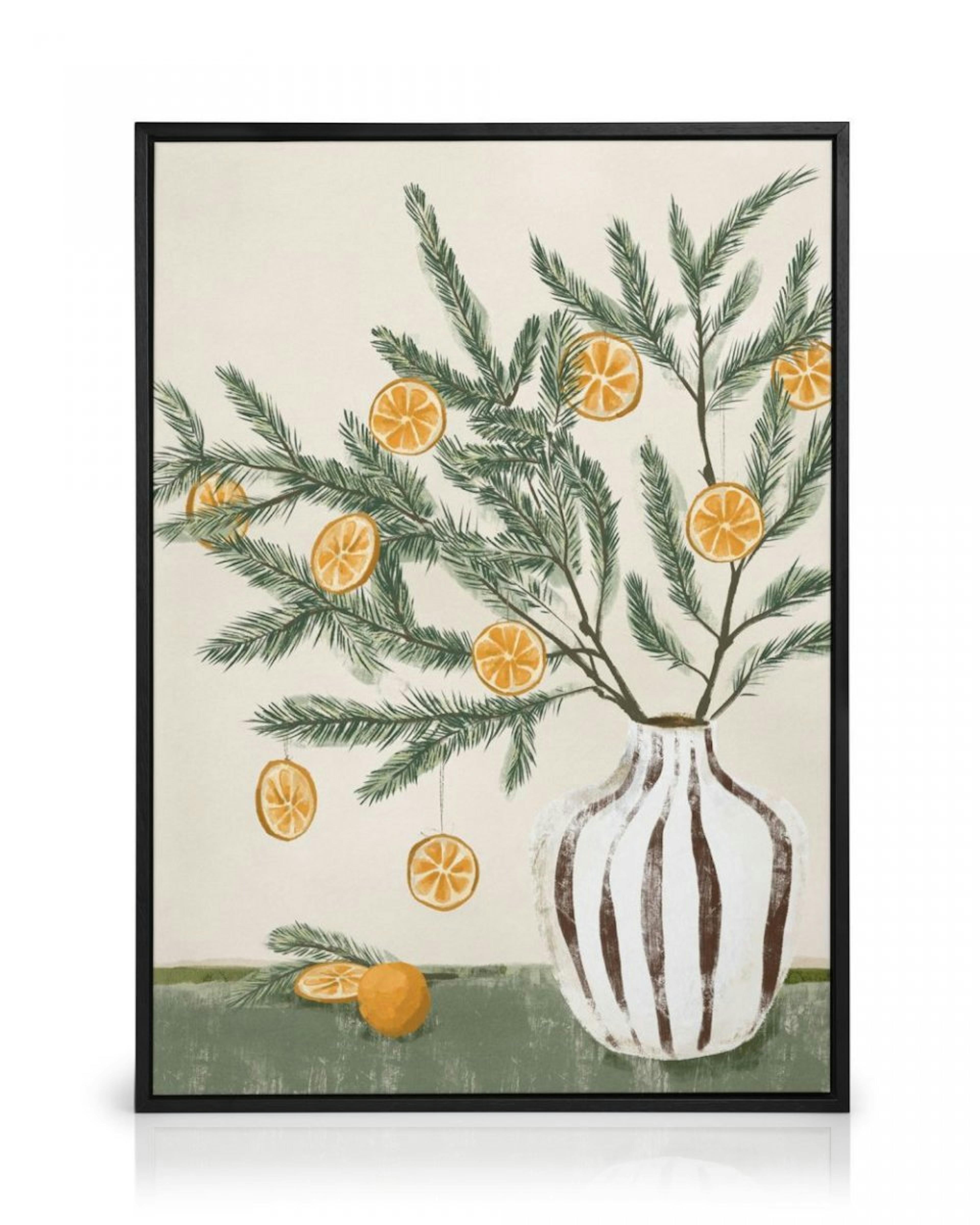 Holiday Vase Toile