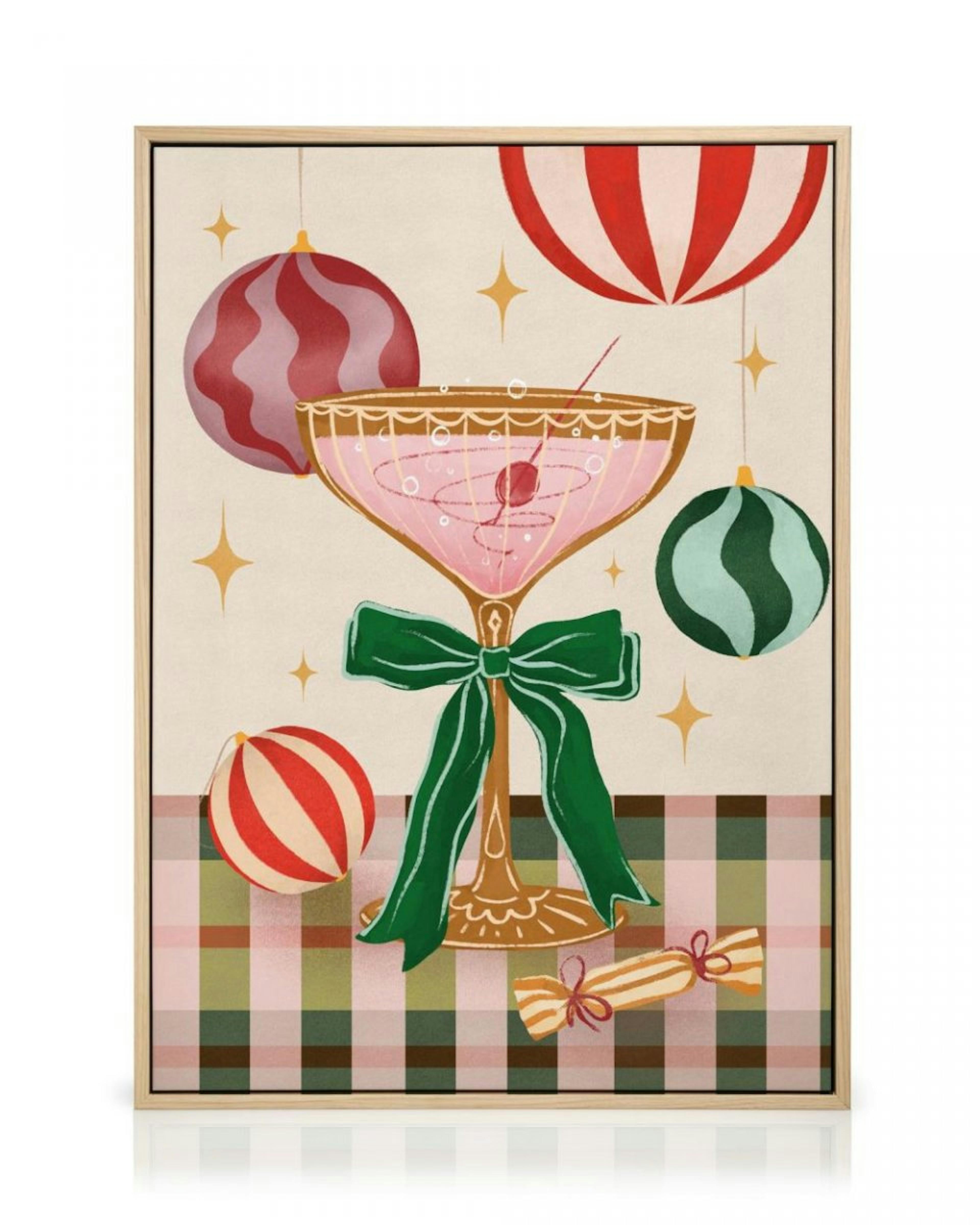 Festive Cocktail Canvas print