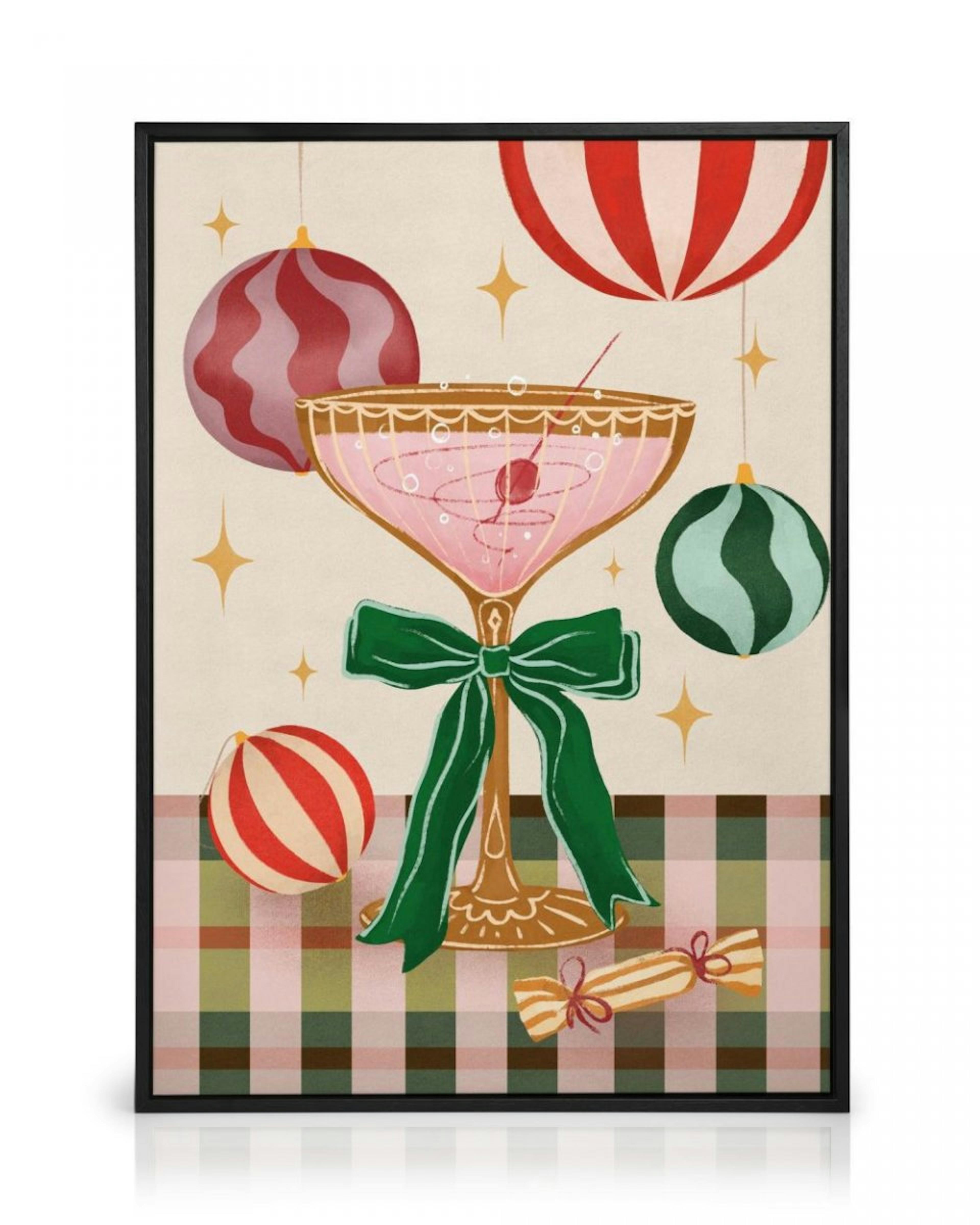 Festive Cocktail Canvas print