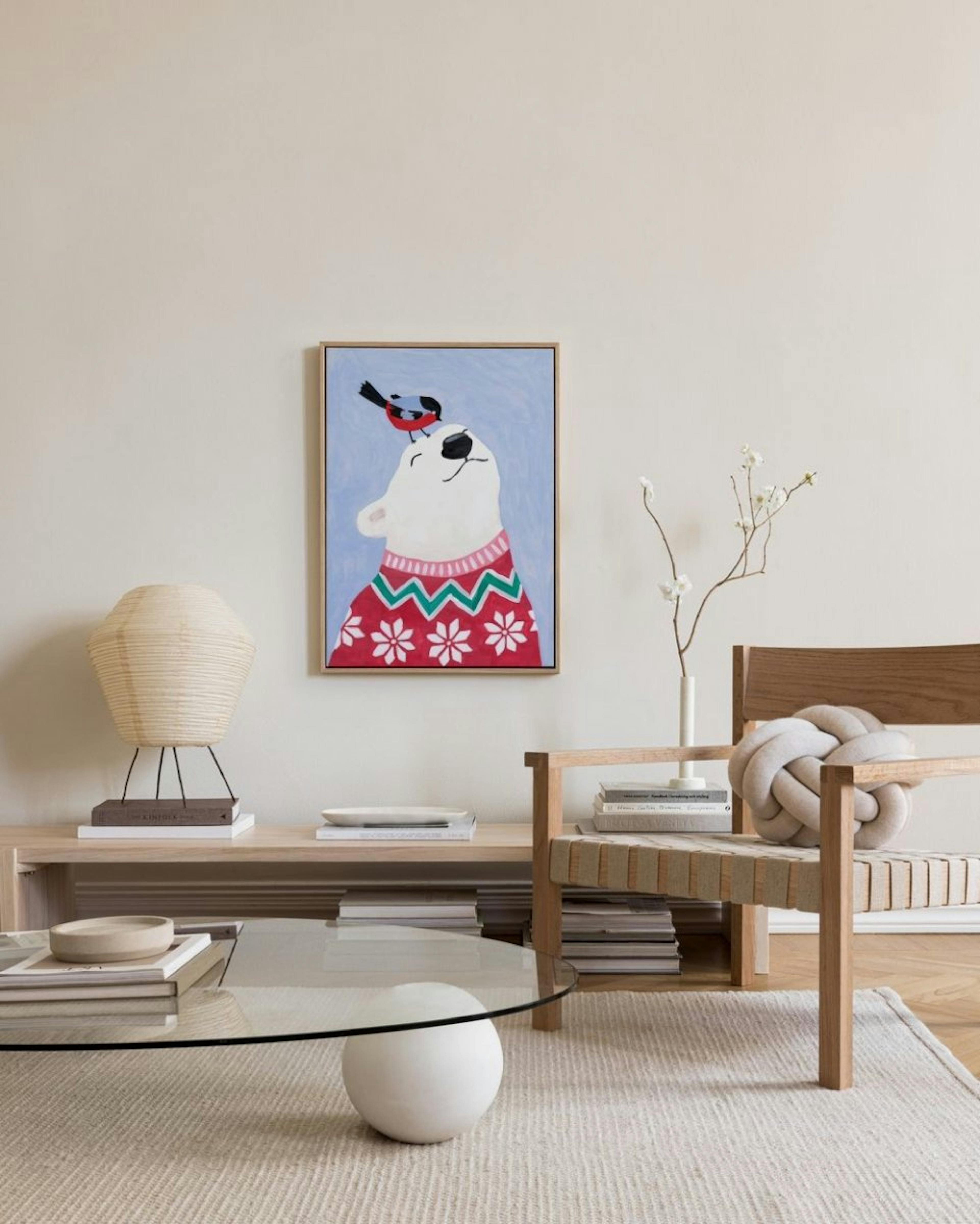 A Polar Bear Affair Canvas