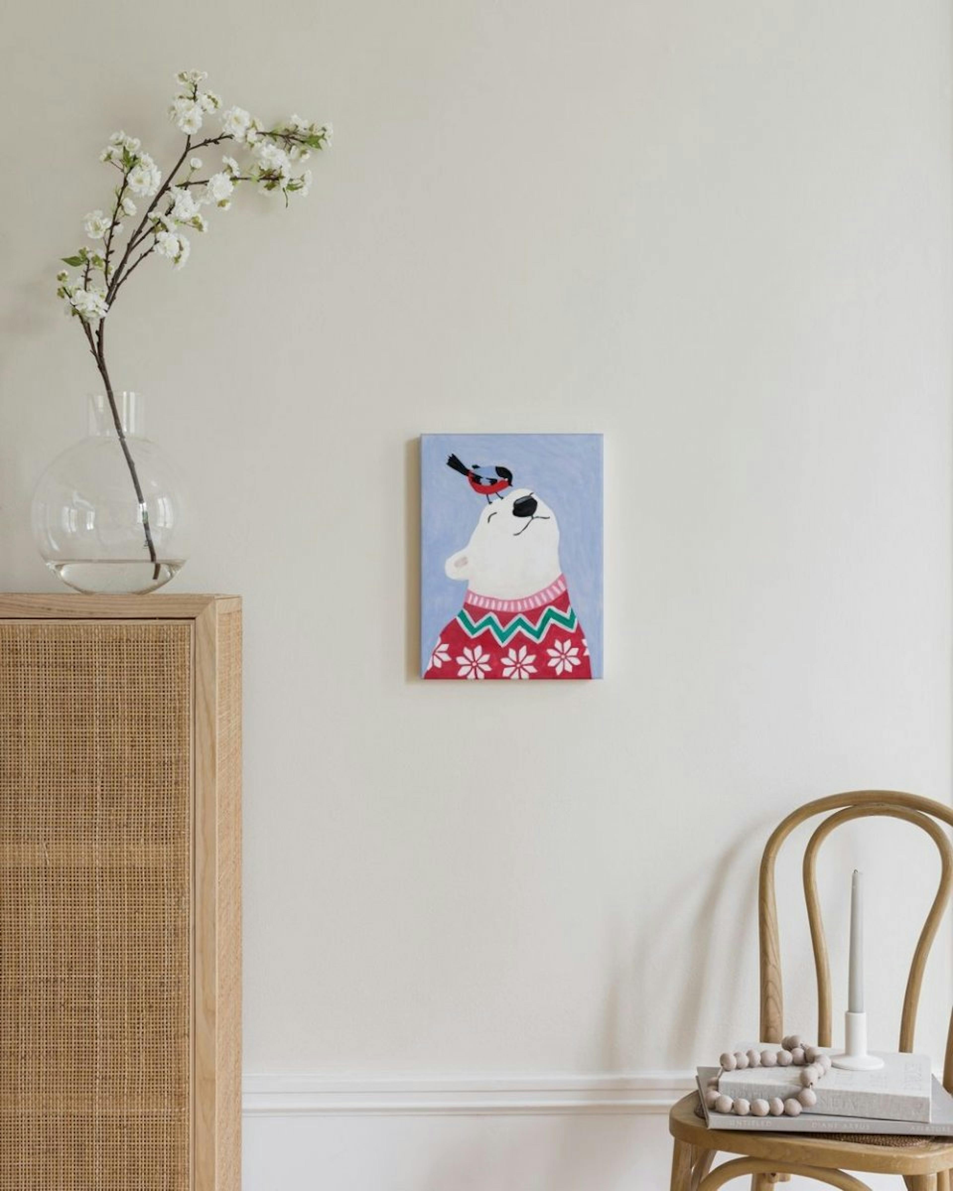 A Polar Bear Affair Canvas