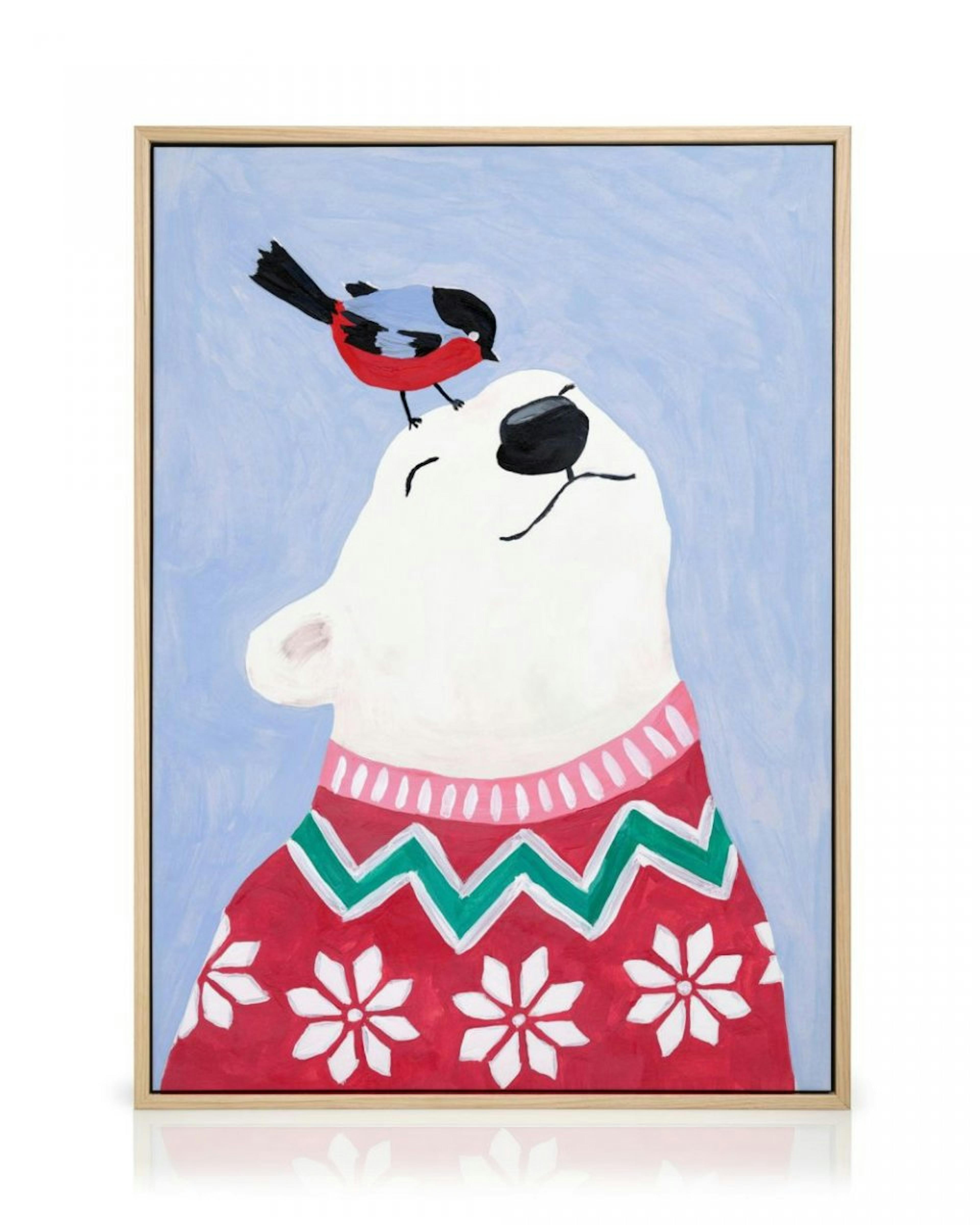 A Polar Bear Affair Canvas