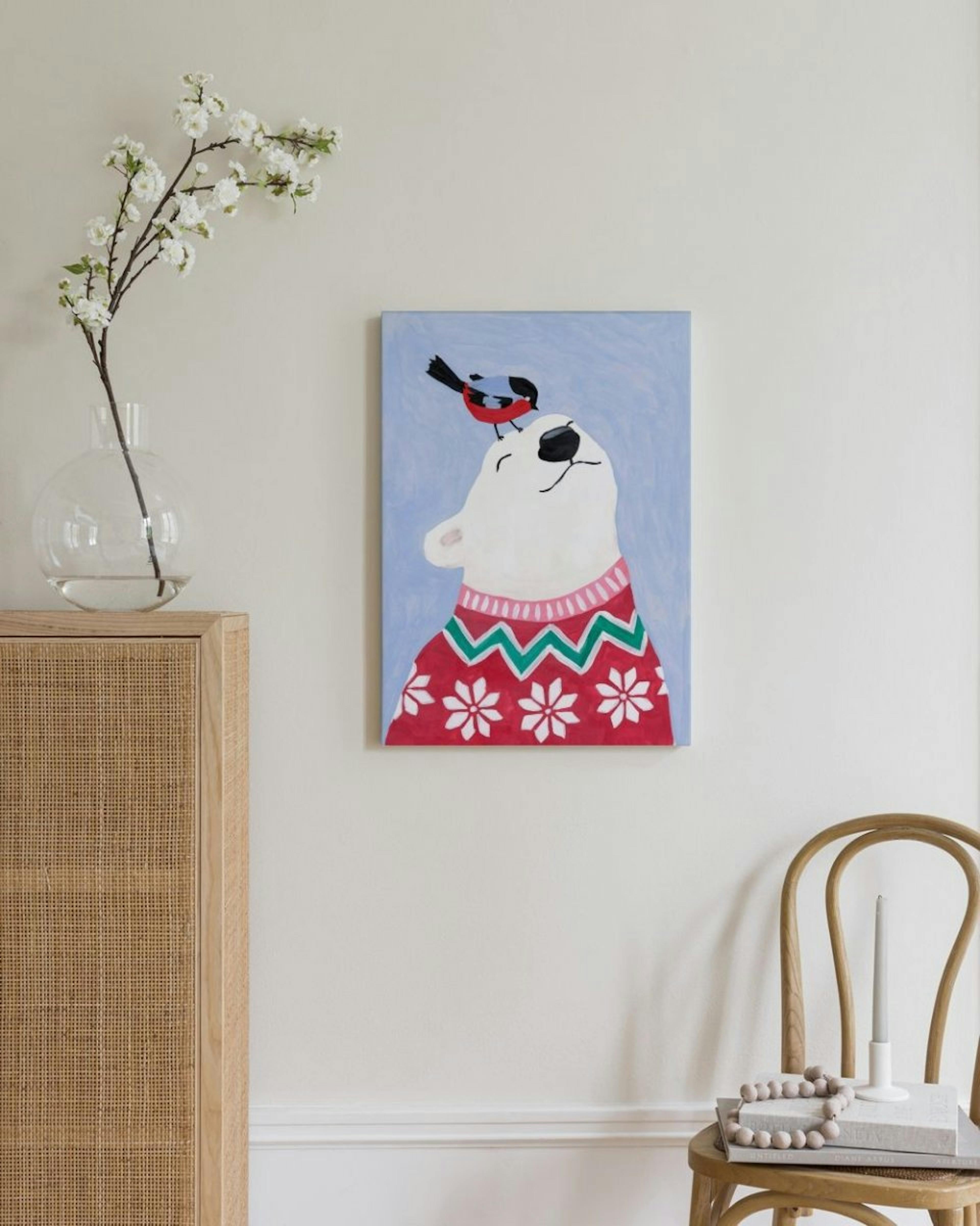 A Polar Bear Affair Canvas