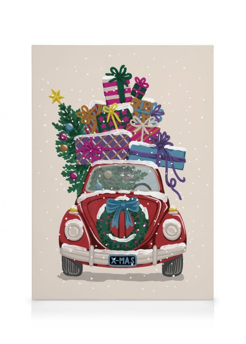 Ready for Christmas Stampa su Tela (70x100 cm)- Stampe su tela per le vacanze