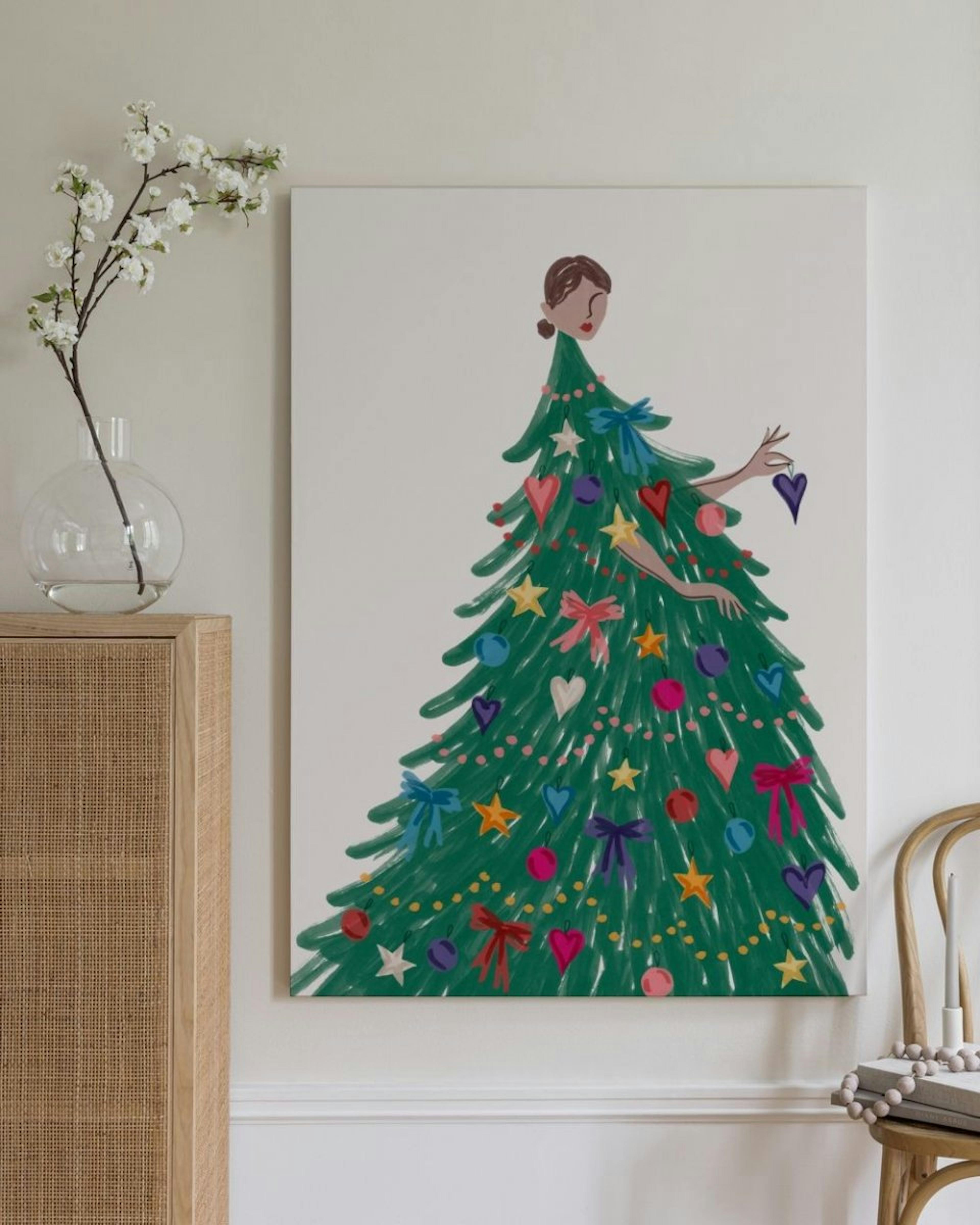 Dress for the Holidays Canvas