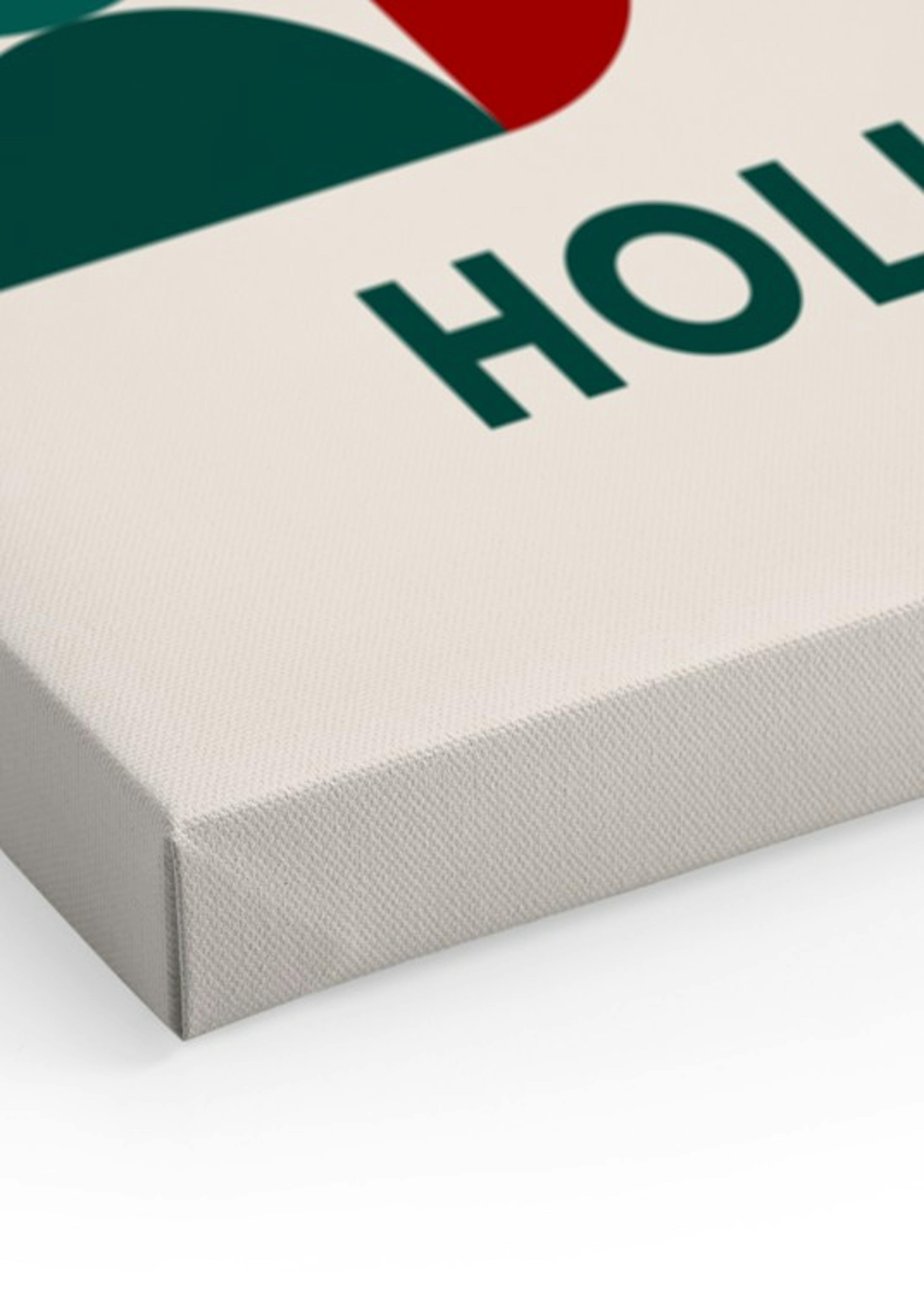 Holly Jolly Graphic Canvas