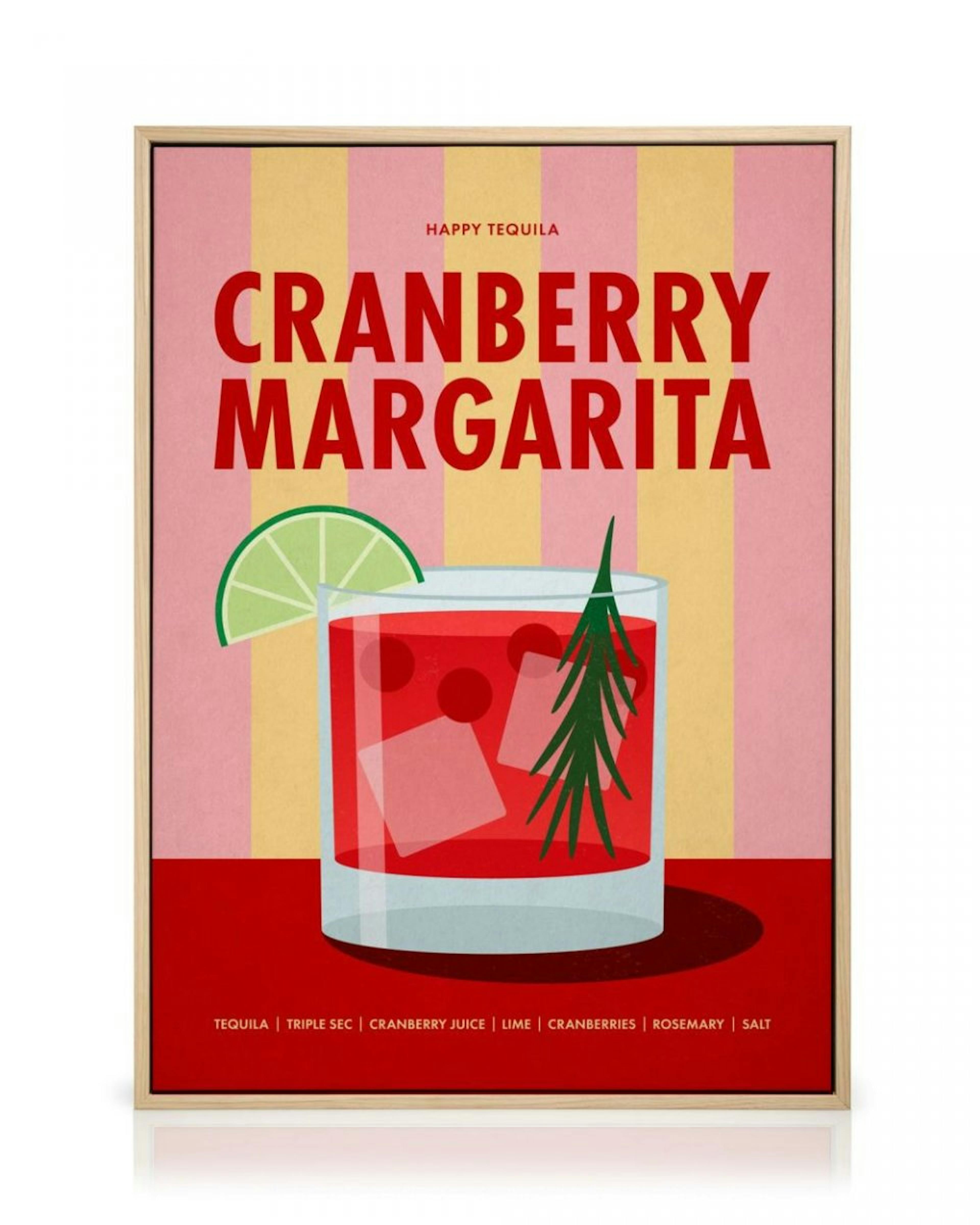 Cranberry Margarita Obraz na plátně