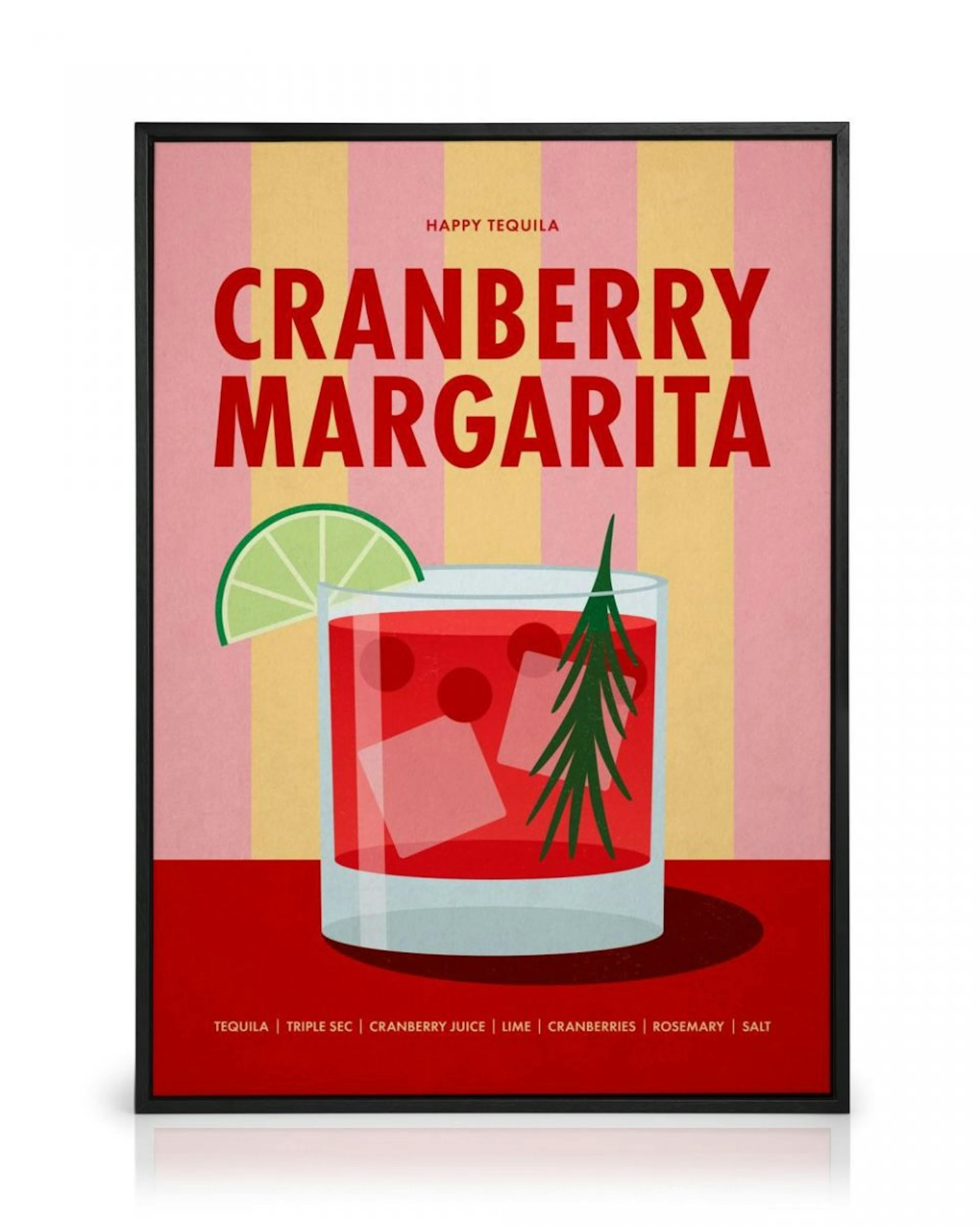 Cranberry Margarita Obraz na płótnie