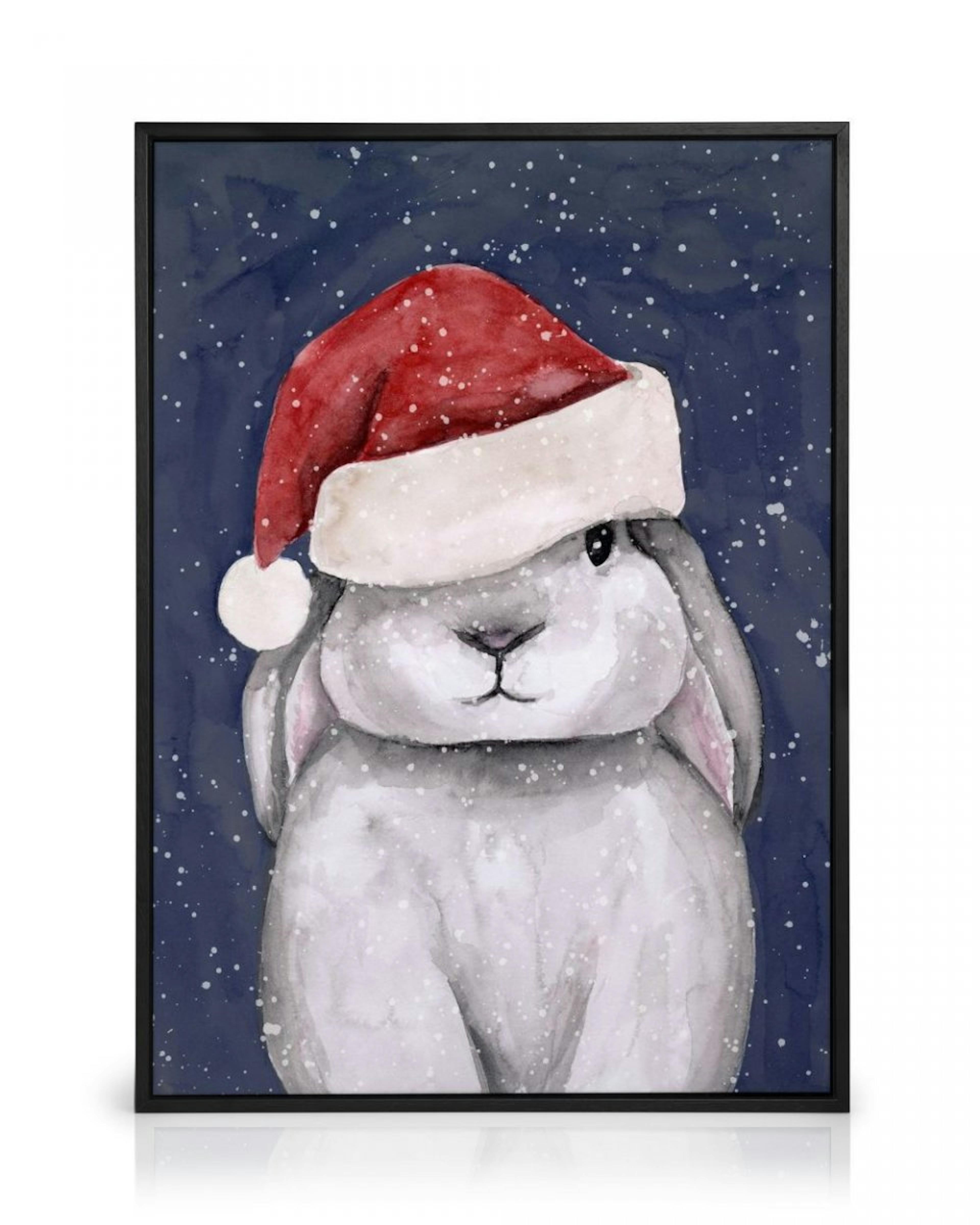 Christmas Bunny Obraz na plátně