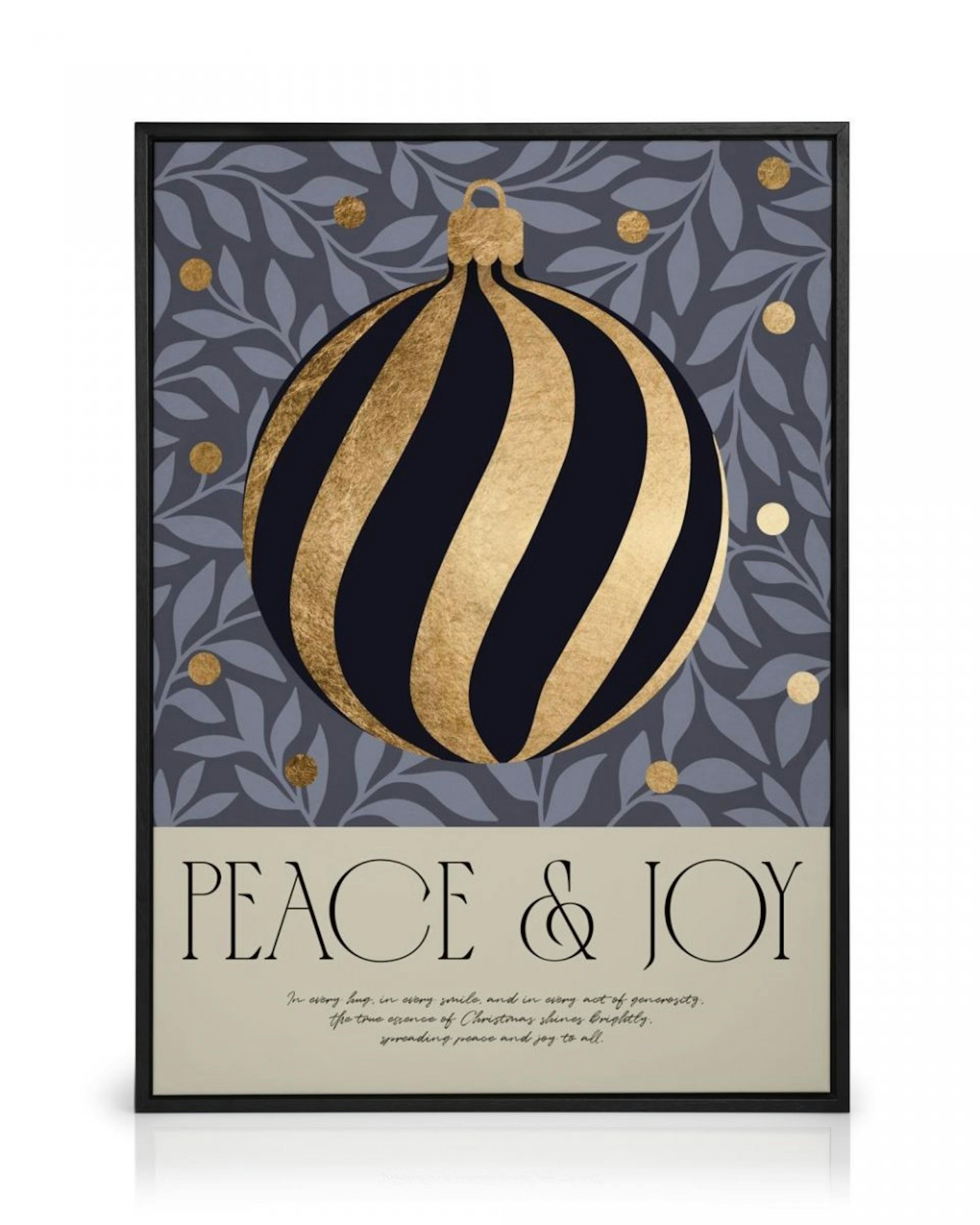 Peace and Joy Canvas print