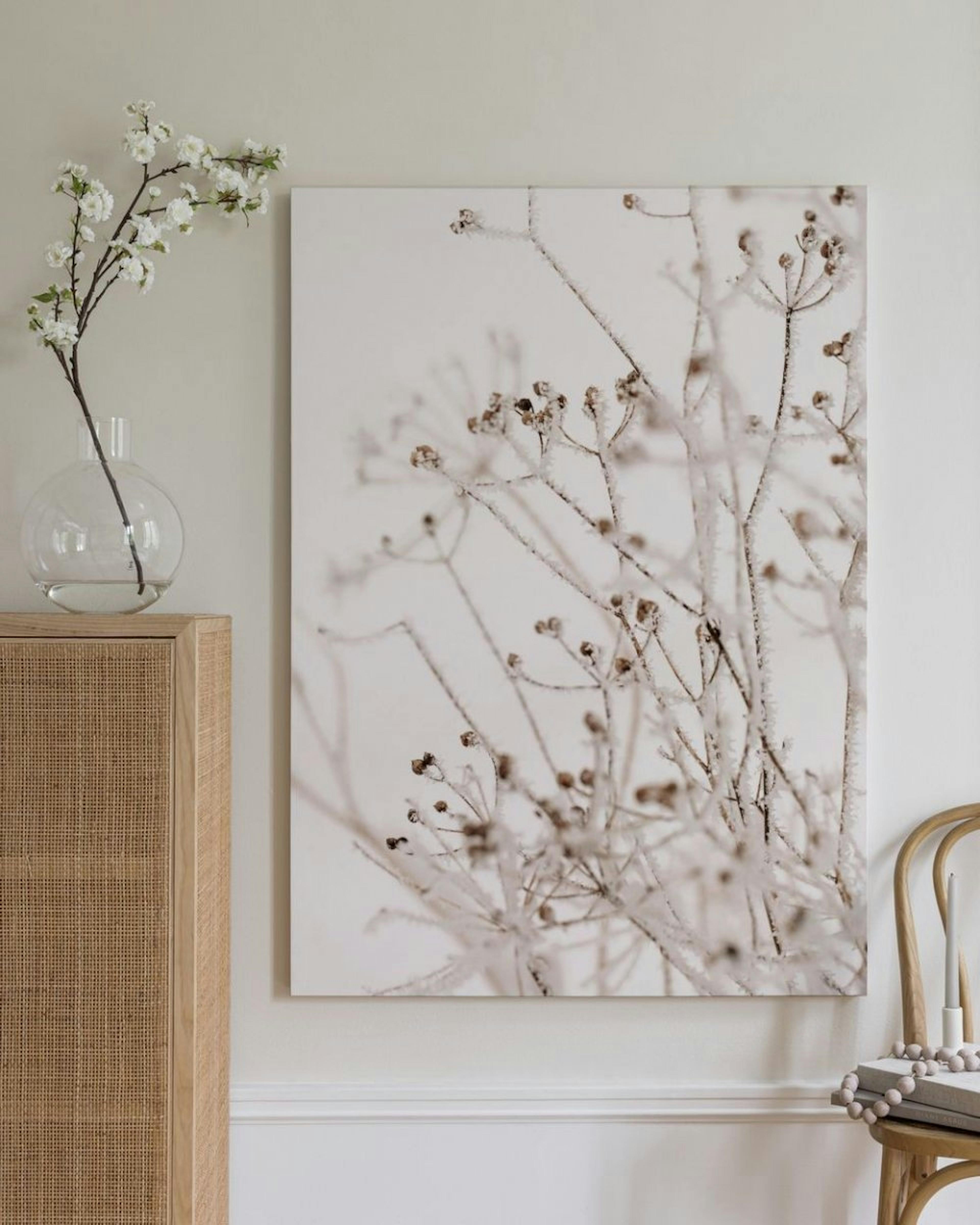 Winter Botanical Canvas
