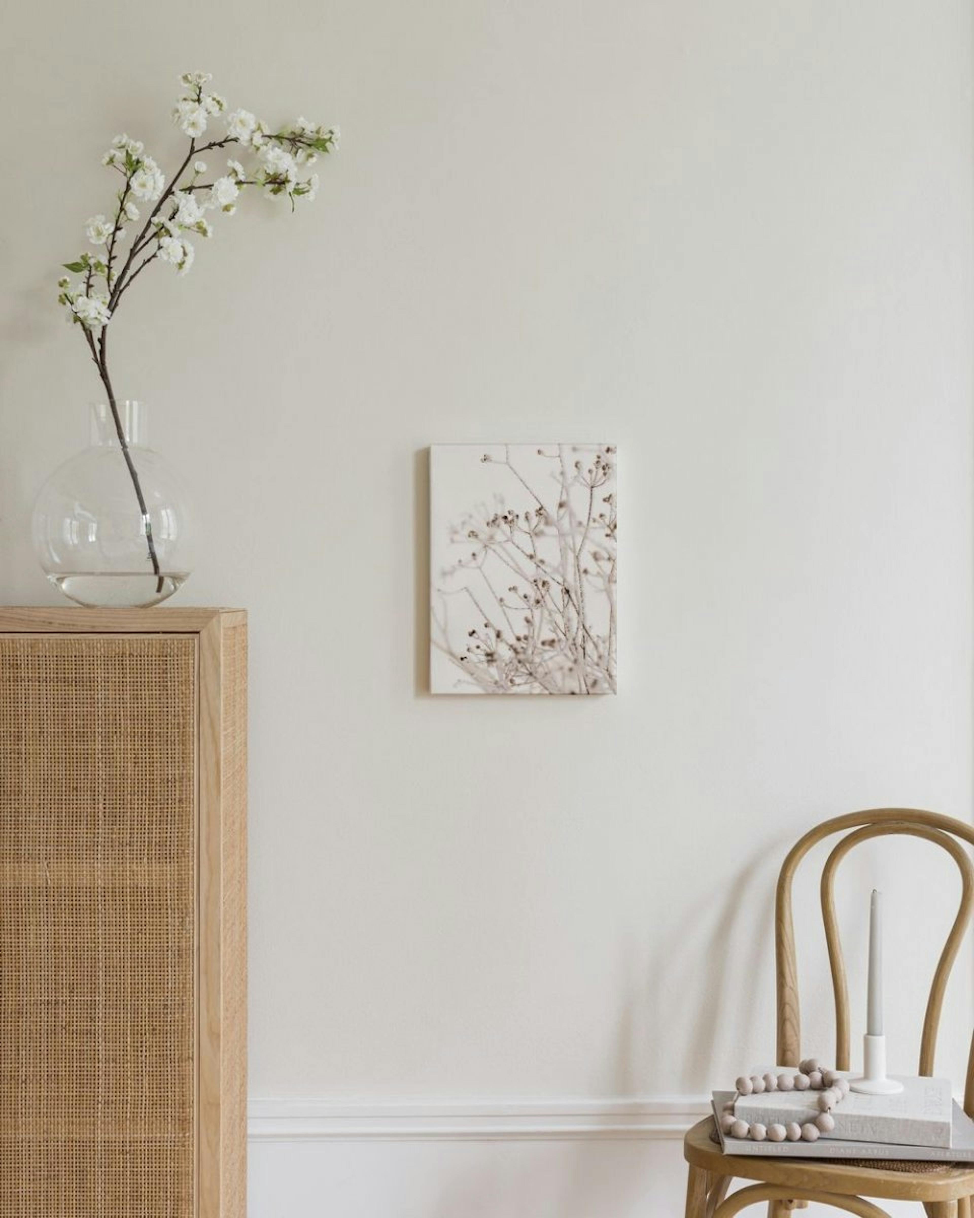 Winter Botanical Canvas