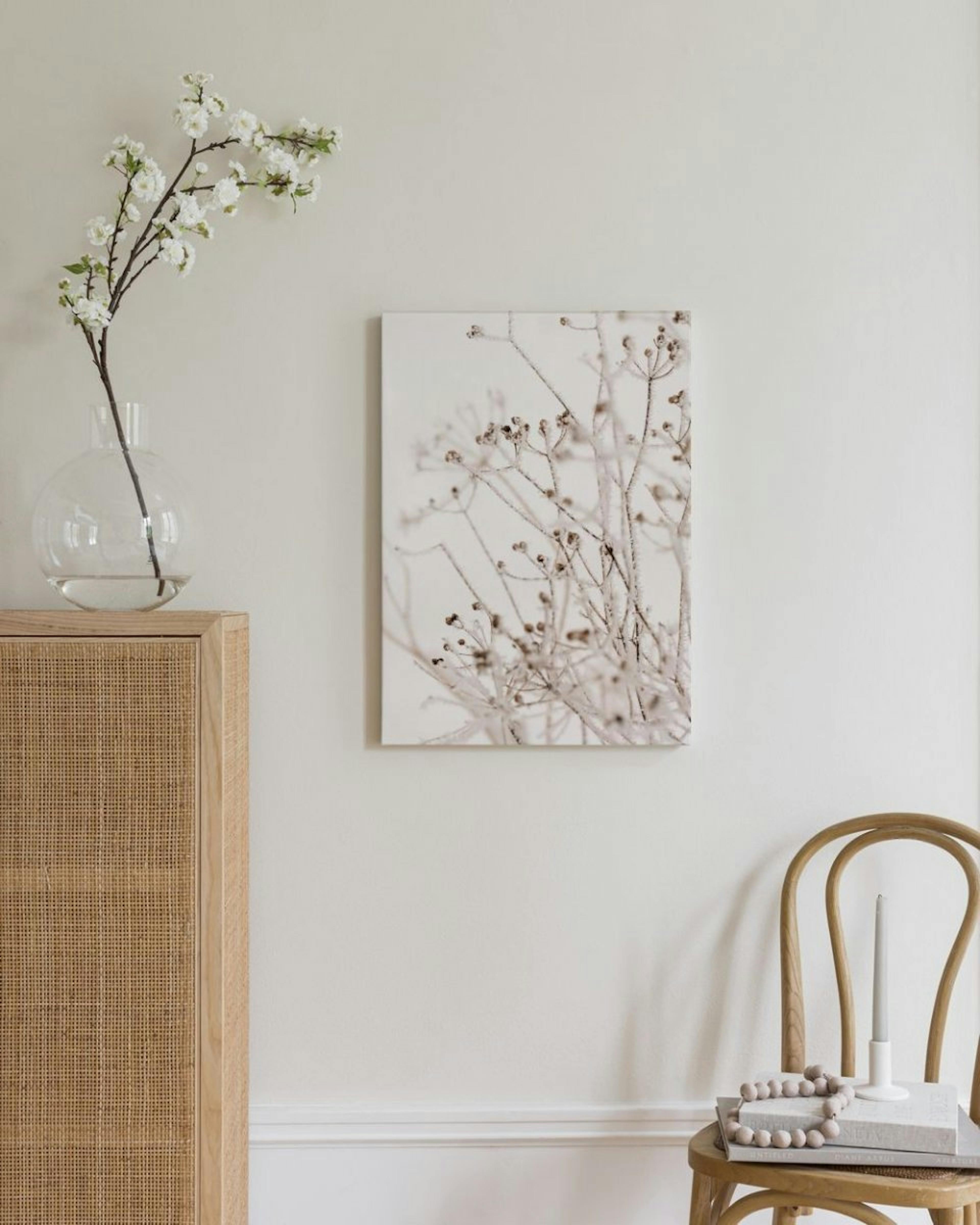 Winter Botanical Canvas