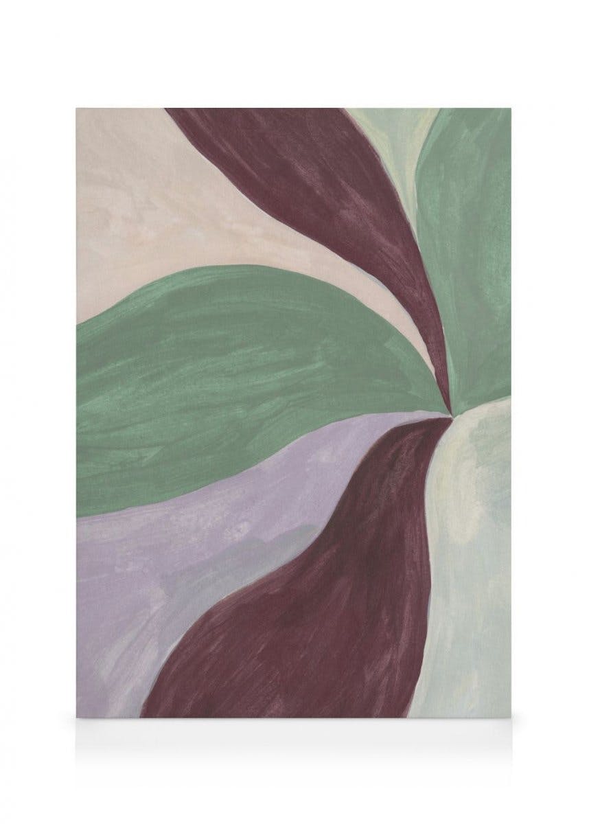 Telas decorativas Tons Terreux No1 Tela (100x140 cm - Moldura Preta)