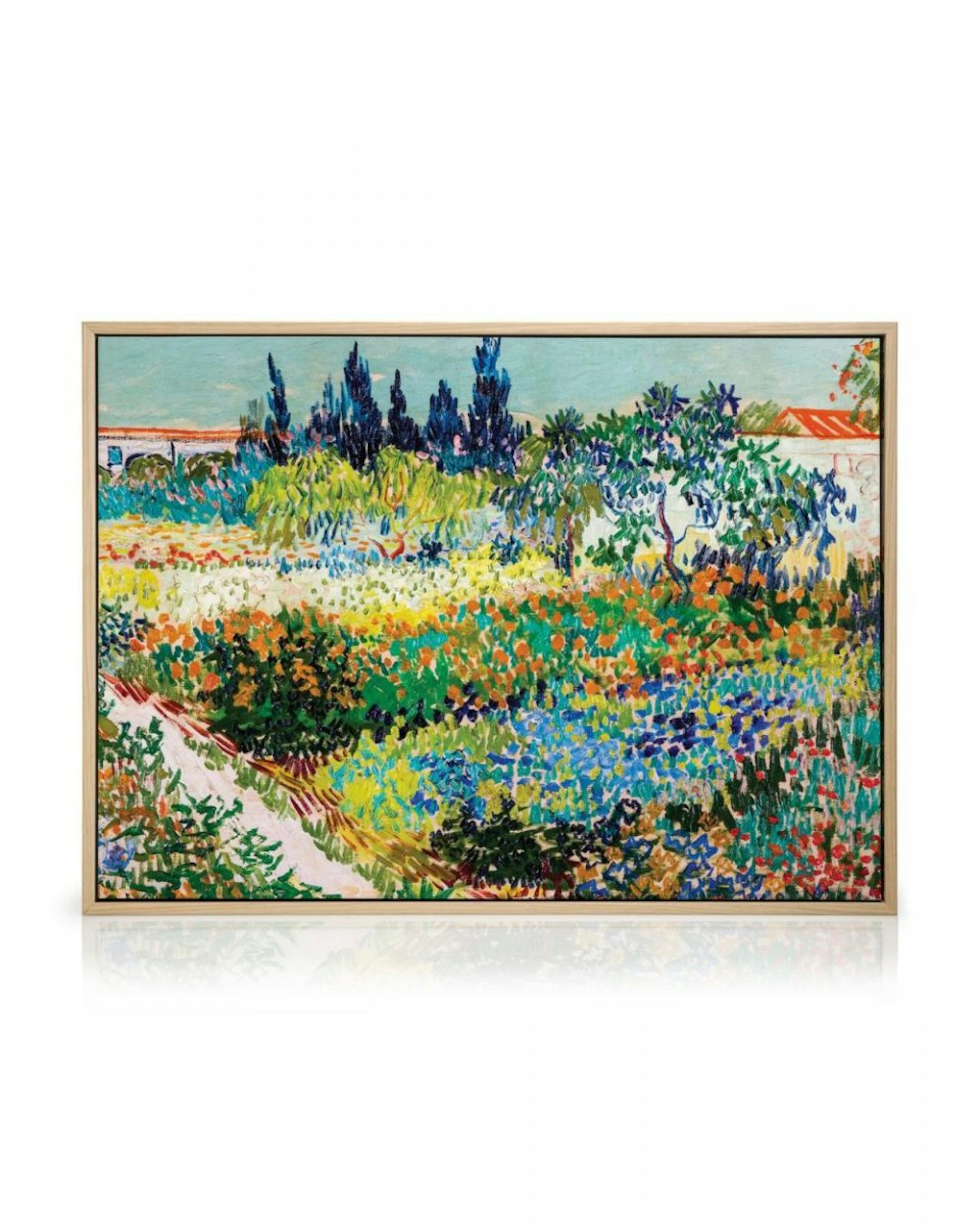 Van Gogh - Garden at Arles Landscape Καμβάς