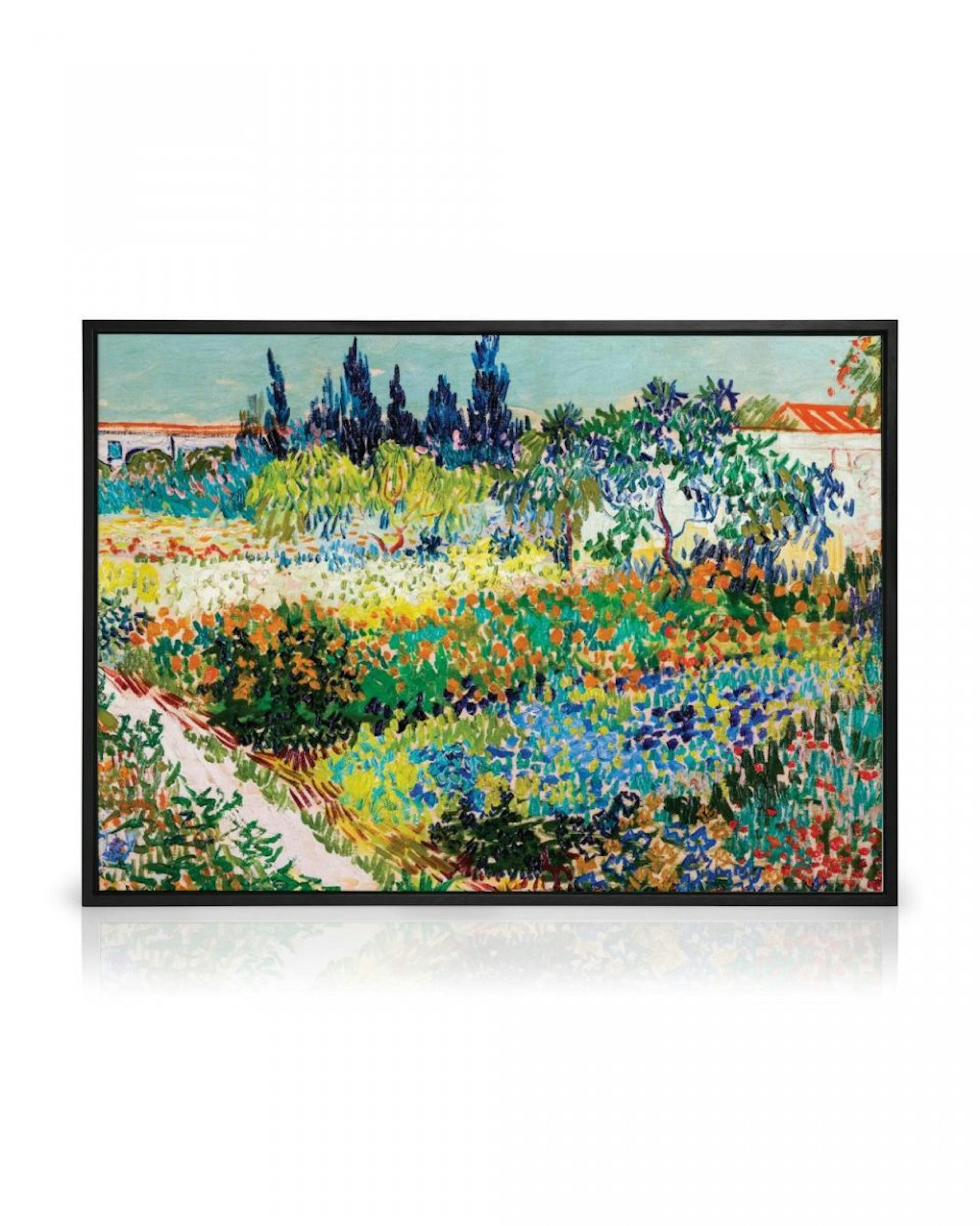 Van Gogh - Garden at Arles Landscape Obraz na plátně