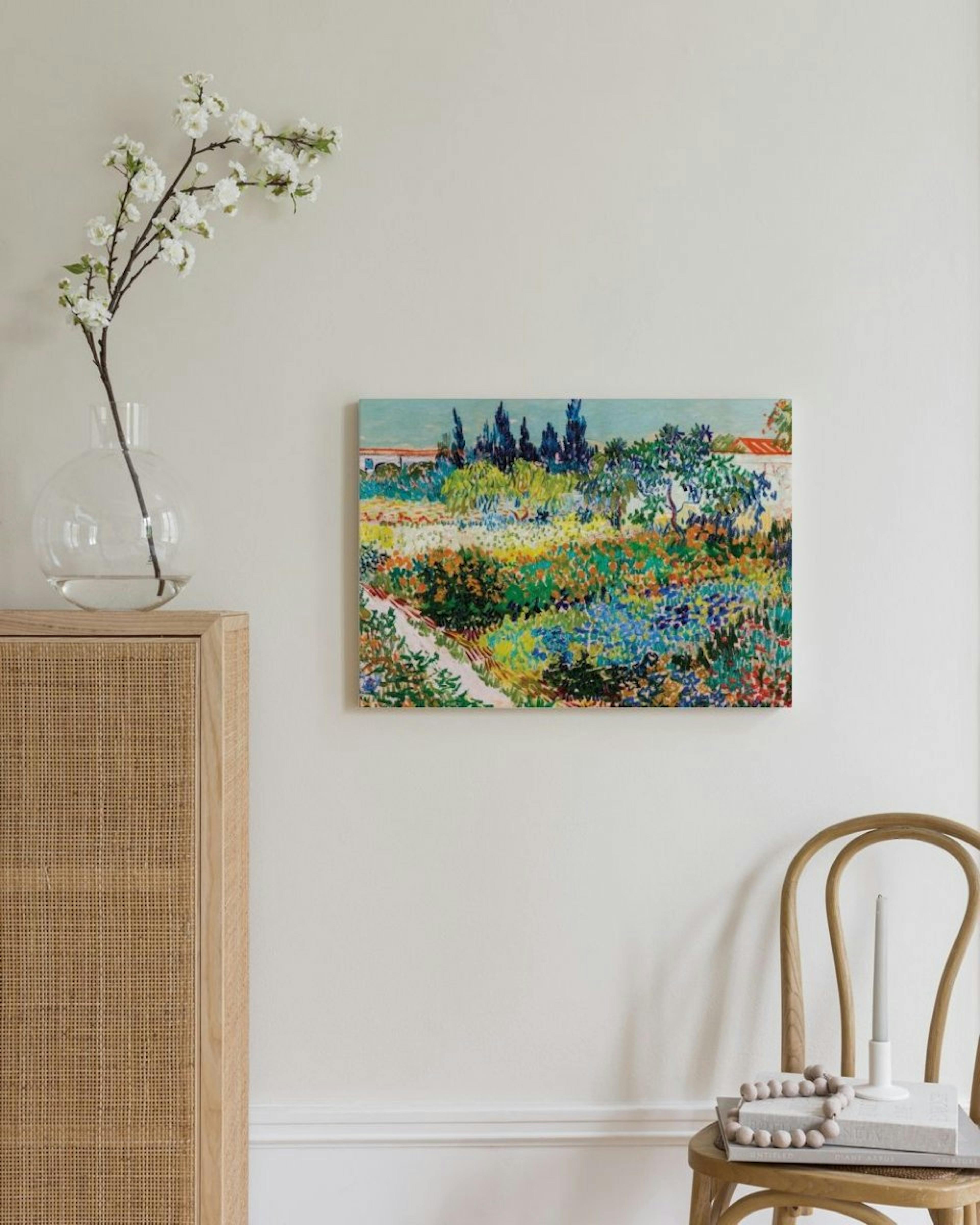 Van Gogh - Garden at Arles Landscape Canvas print