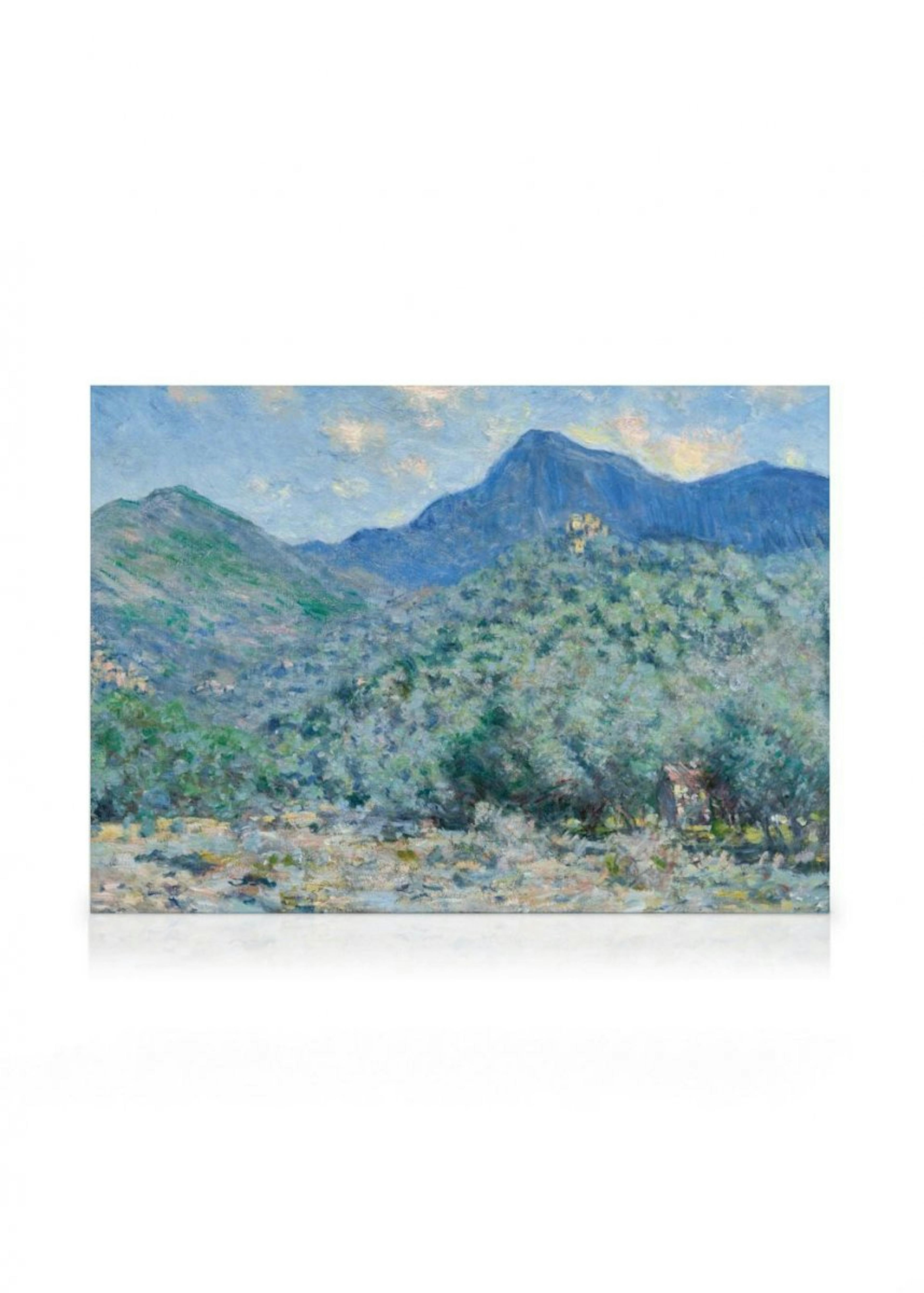 Monet - Valle Buona, Near Bordighera Landscape Canvas 0