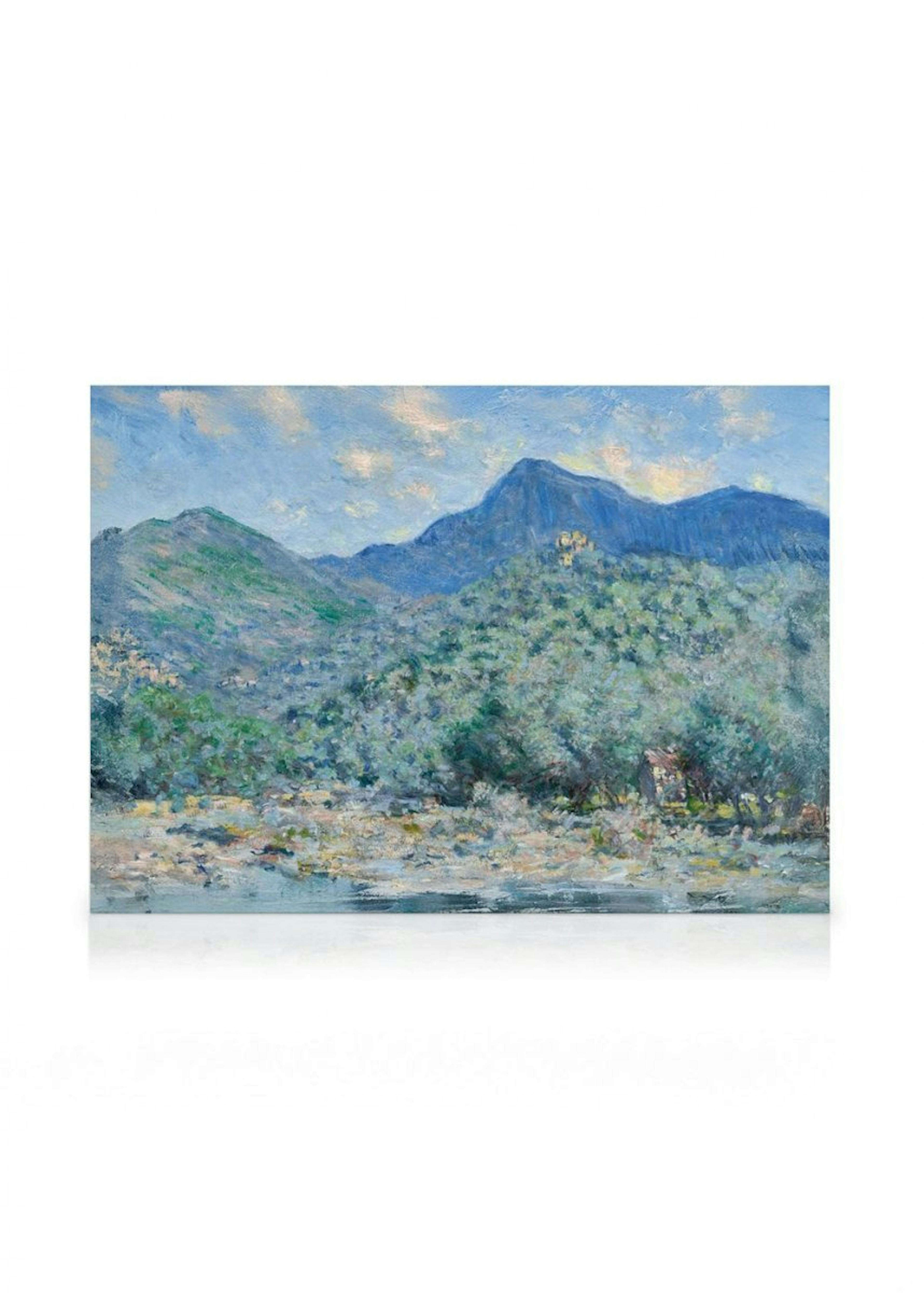 Monet - Valle Buona, Near Bordighera Landscape Lærred 0