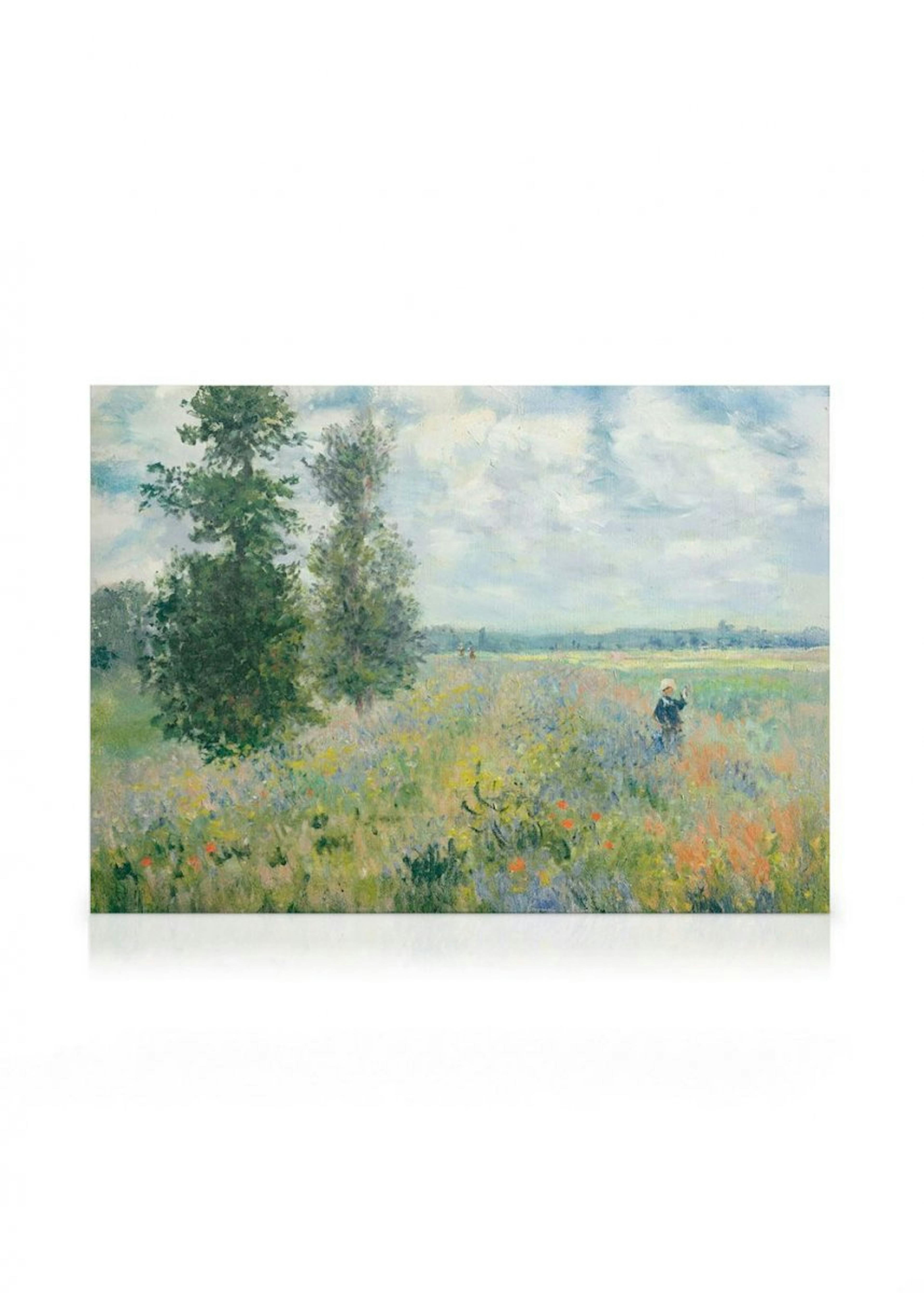 Monet - Poppy Fields Near Argenteuil Landscape Canvas print 0