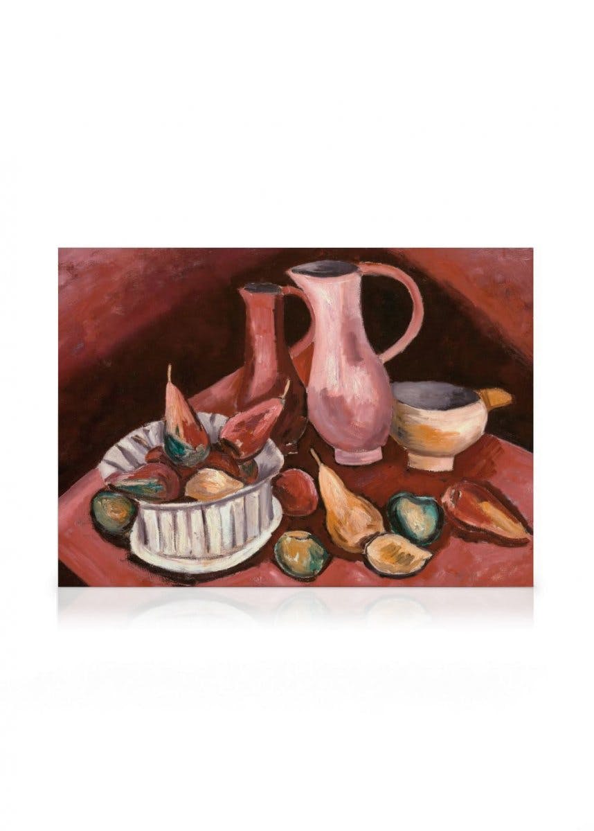 Canvas Prints Marsden Hartley - Still Life No. 3 Canvas print (100x140 cm - Black Frame)