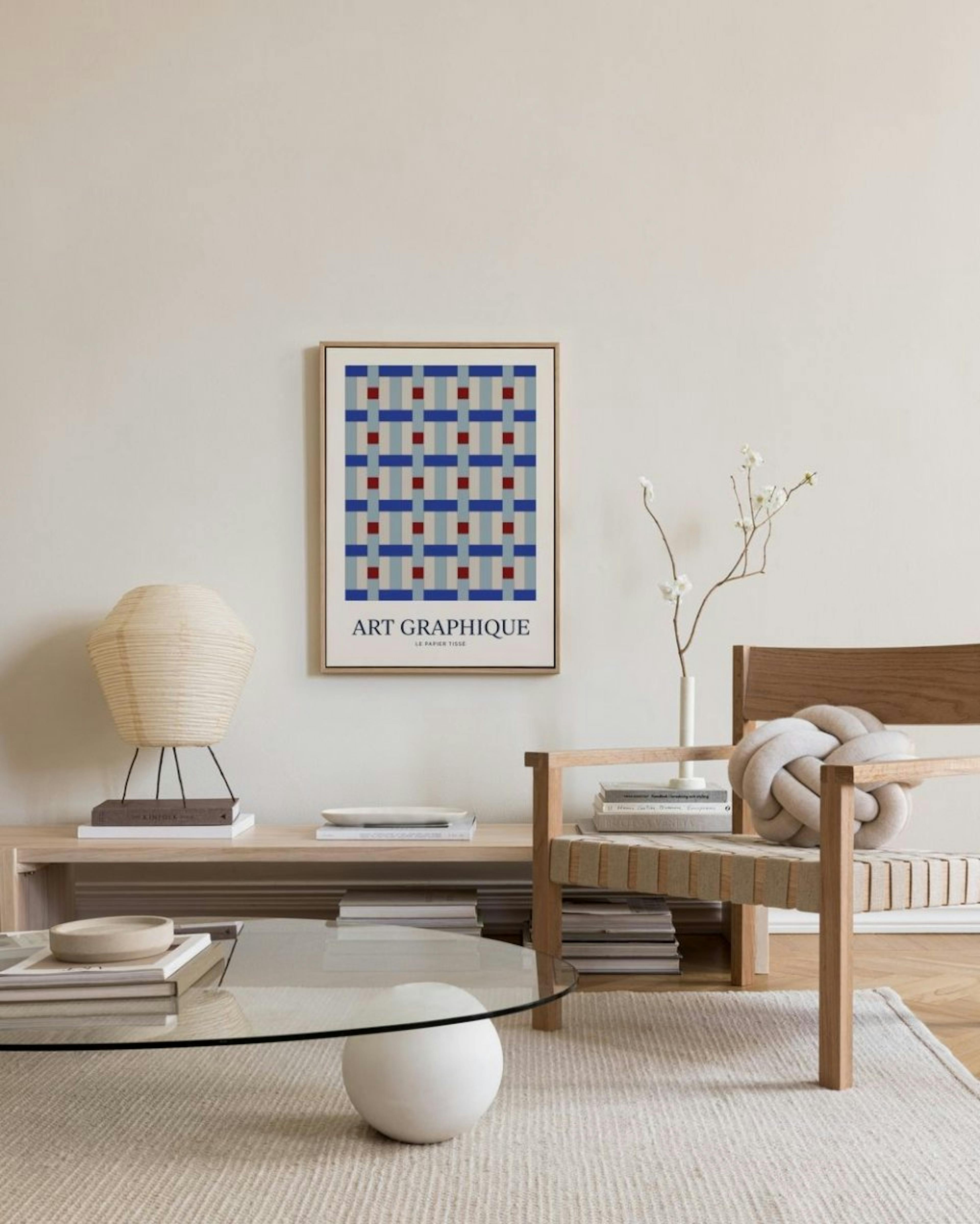 Woven Graphic Art Canvas print
