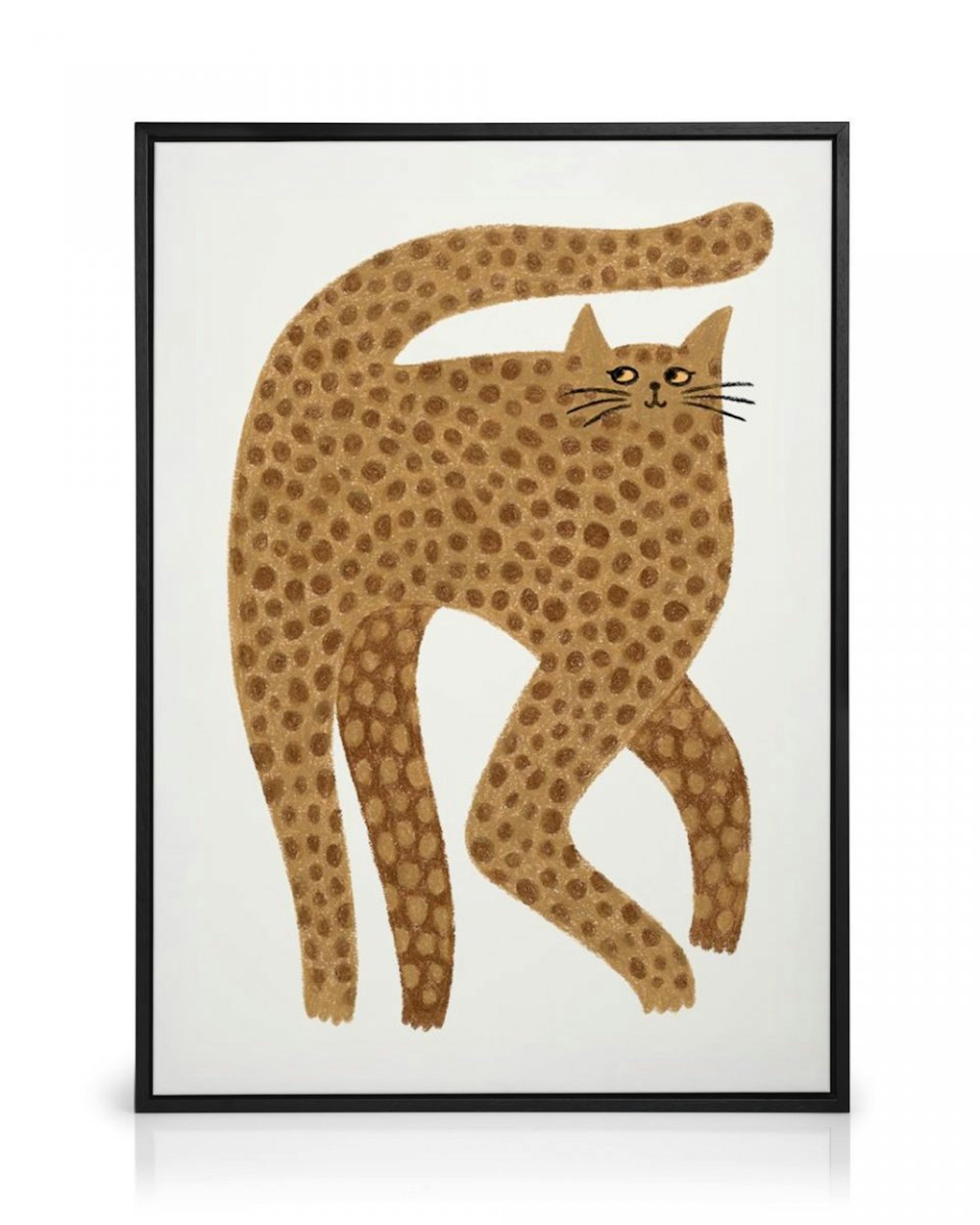 Likable Leopard Canvas print