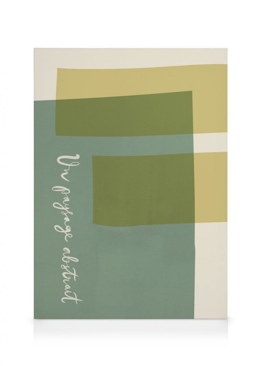 Canvas Prints Un Paysage Abstrait Canvas print (30x40 cm)