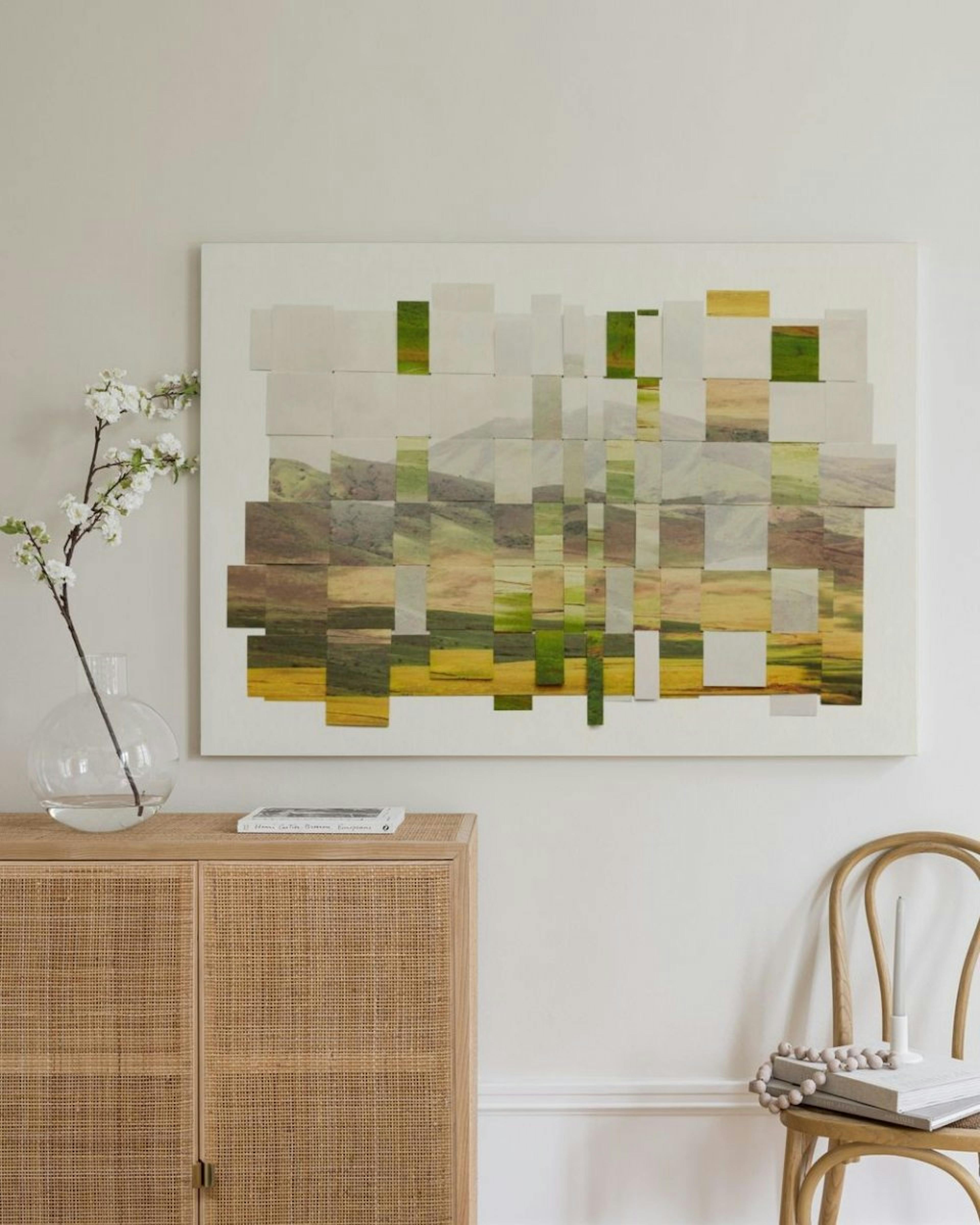 Woven Landscape Canvas print