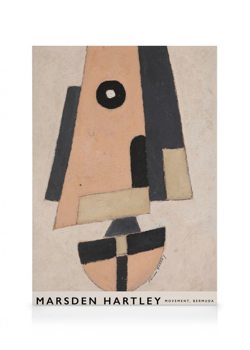 Canvastavlor Marsden Hartley - Movement, Bermuda Canvastavla (30x40 cm - Ekram)