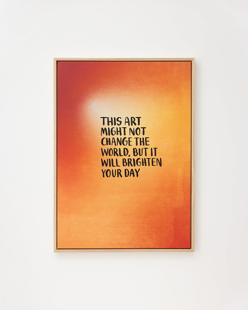 Canvastavlor Endless Sunset No3 Canvastavla (50x70 cm - Ekram)