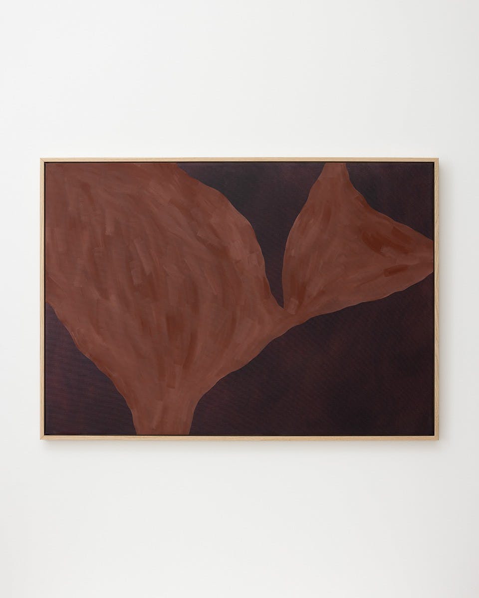 Canvas Schilderijen Que Syrah Syrah No4 Canvas (70x100 cm - Fotolijst Eiken)