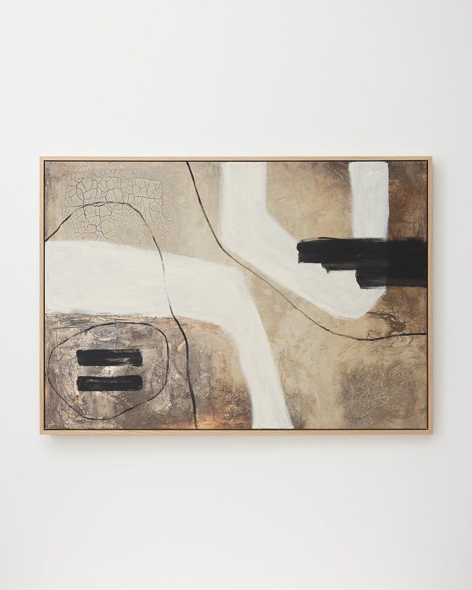 Canvas Prints Rough Around the Edges No4 Canvas print (70x100 cm - Oak Frame)