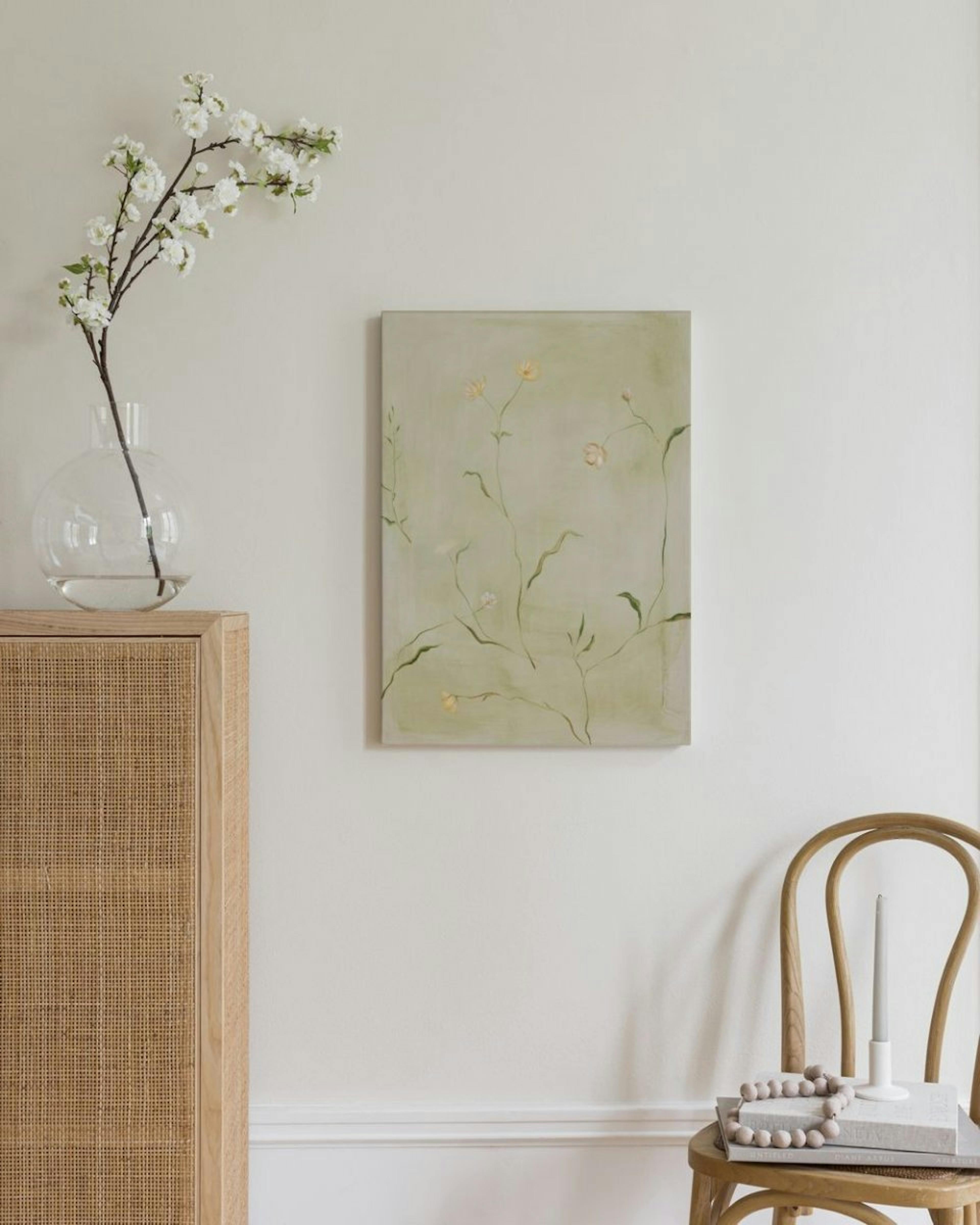 Soft Wildflowers Canvas