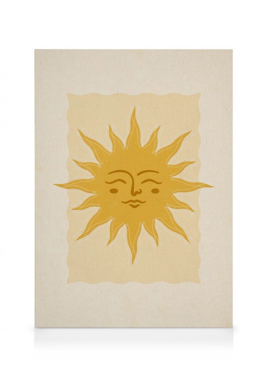 Canvas Prints Warming Sun Canvas print (100x140 cm)
