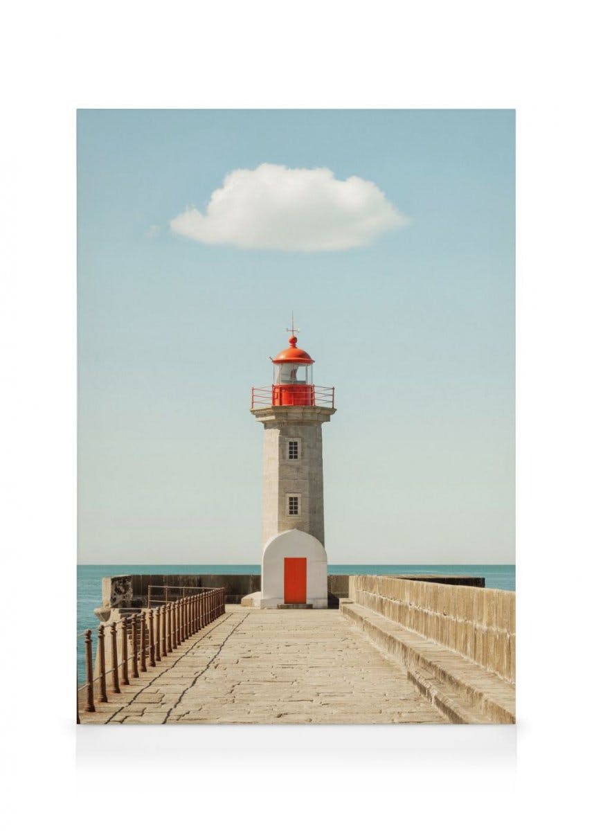 Obrazy na płótnie Porto Lighthouse Obraz na płótnie (70x100 cm)