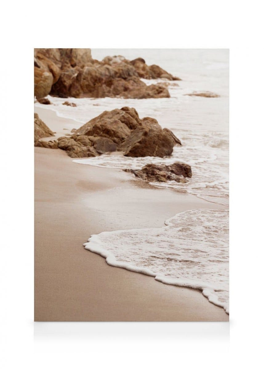 Tides of Calm Canvas (70x100 cm - Fotokaders zwart)