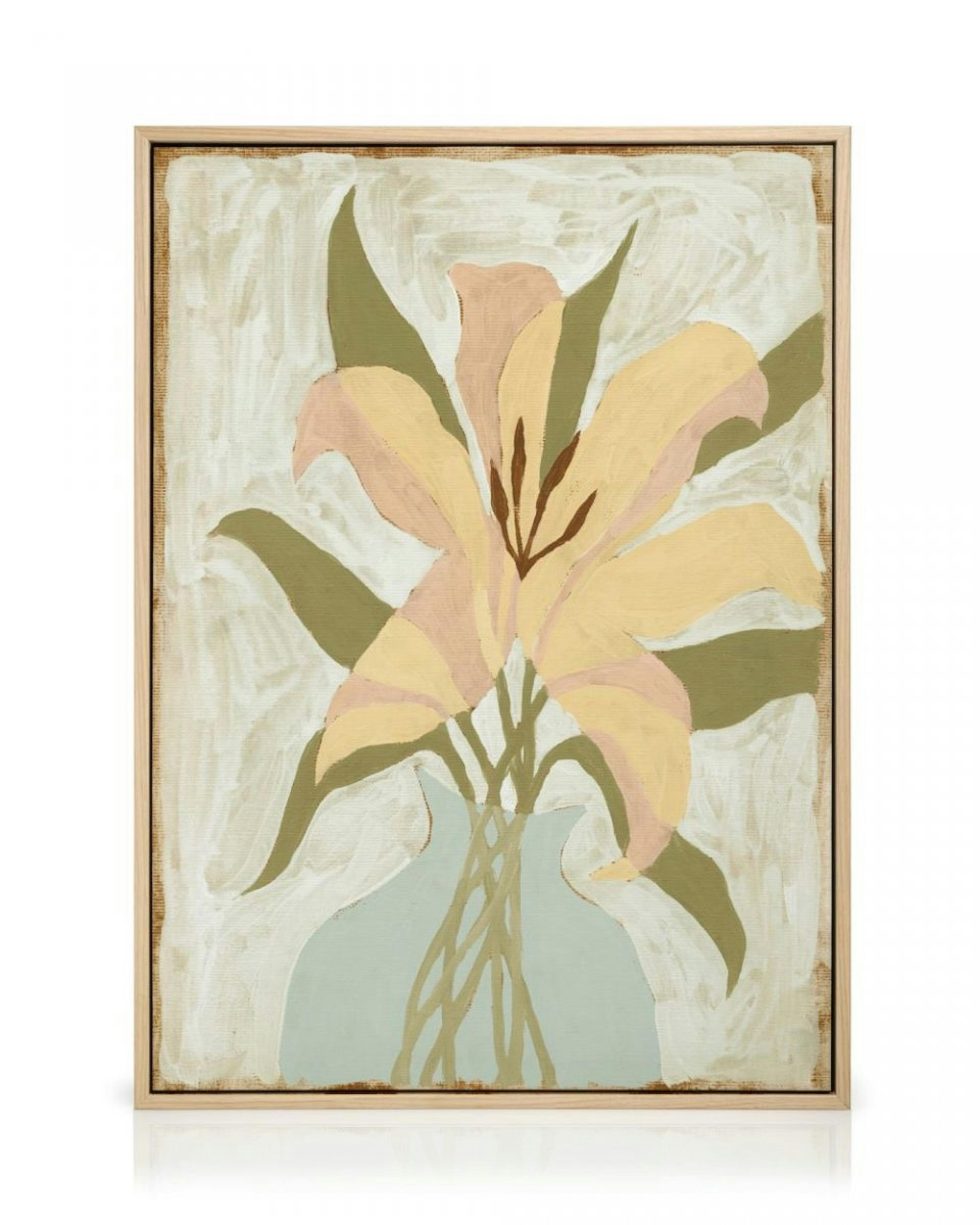 Lily in Vase Canvas
