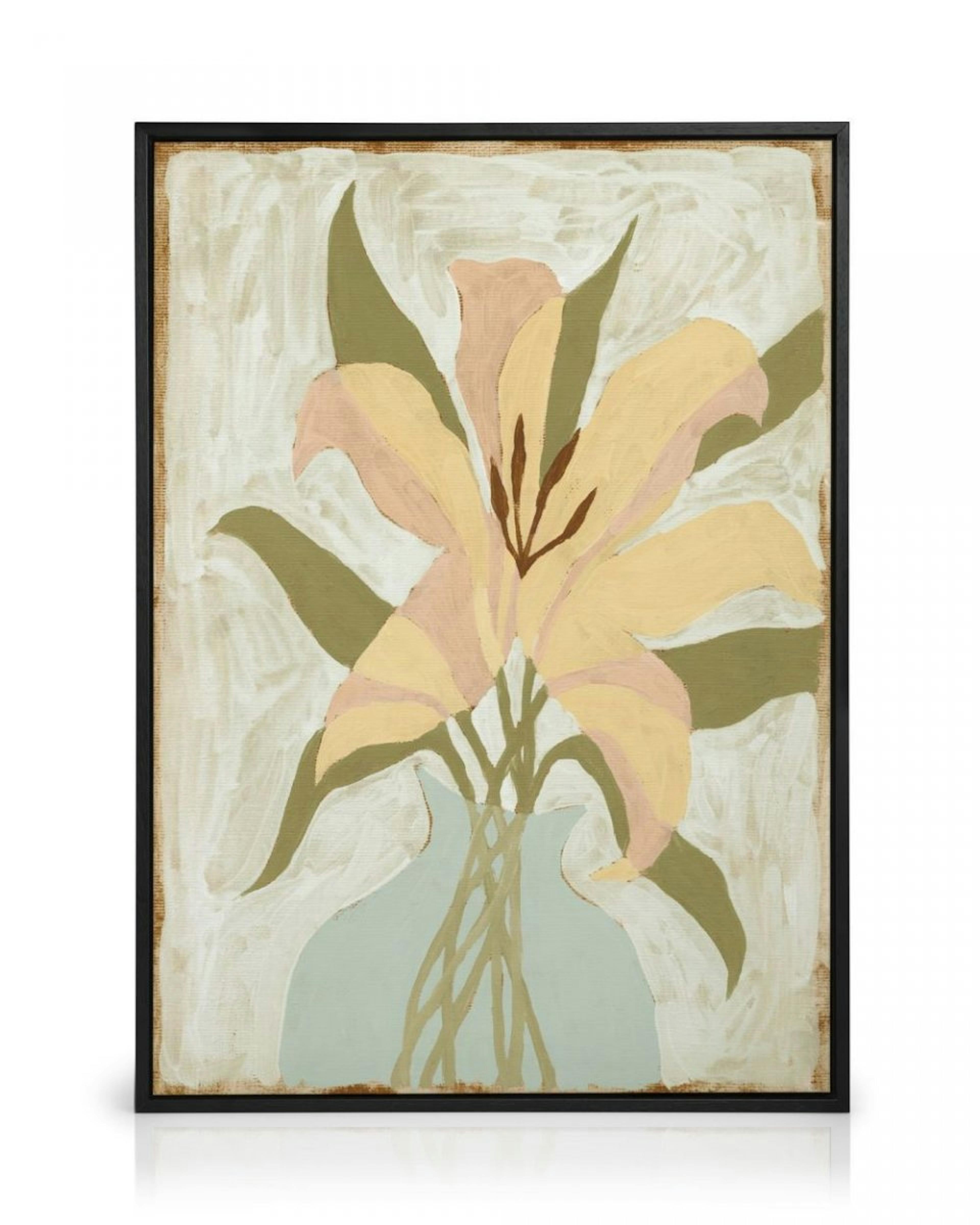 Lily in Vase Canvas