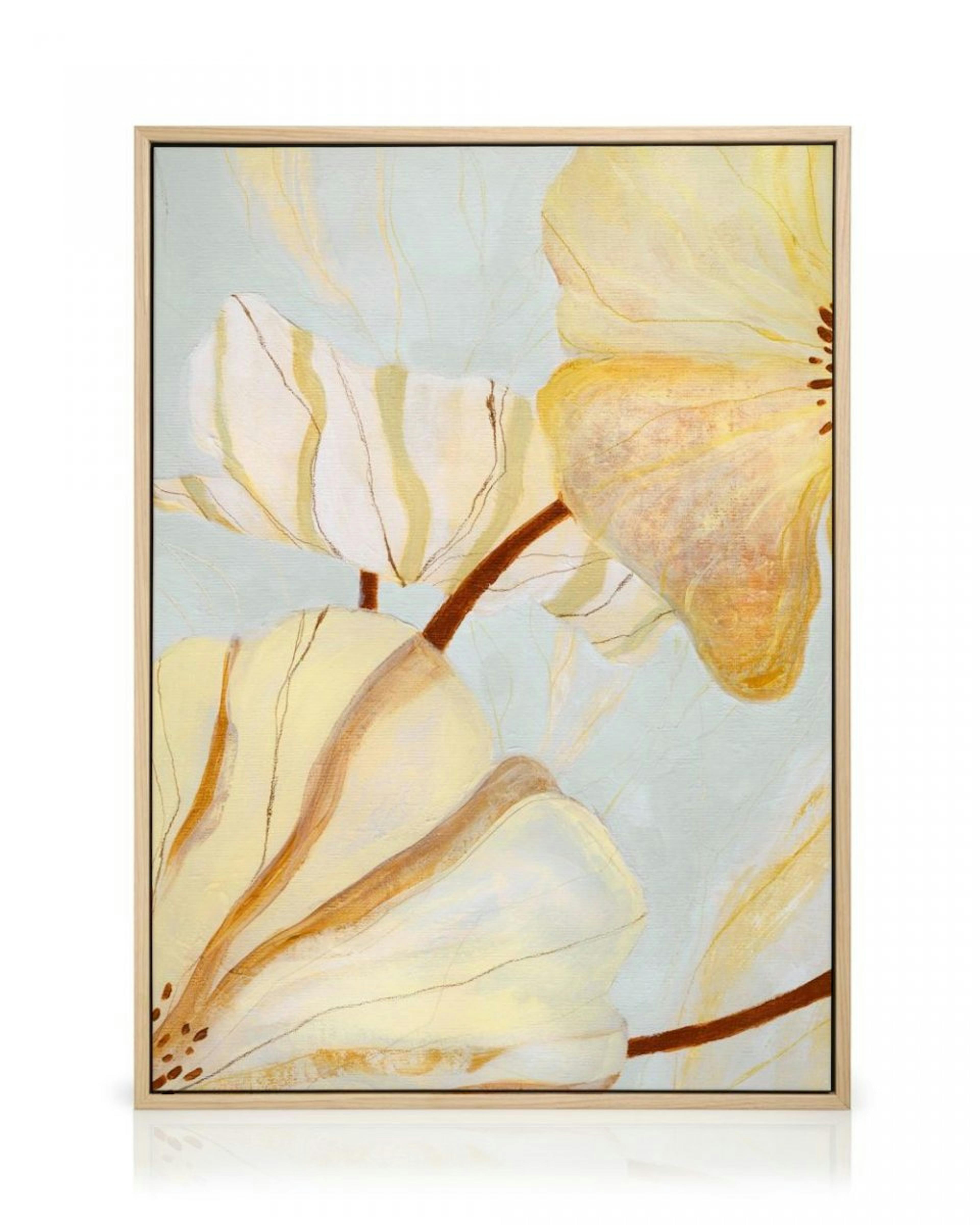 Abstract Blossoms Toile