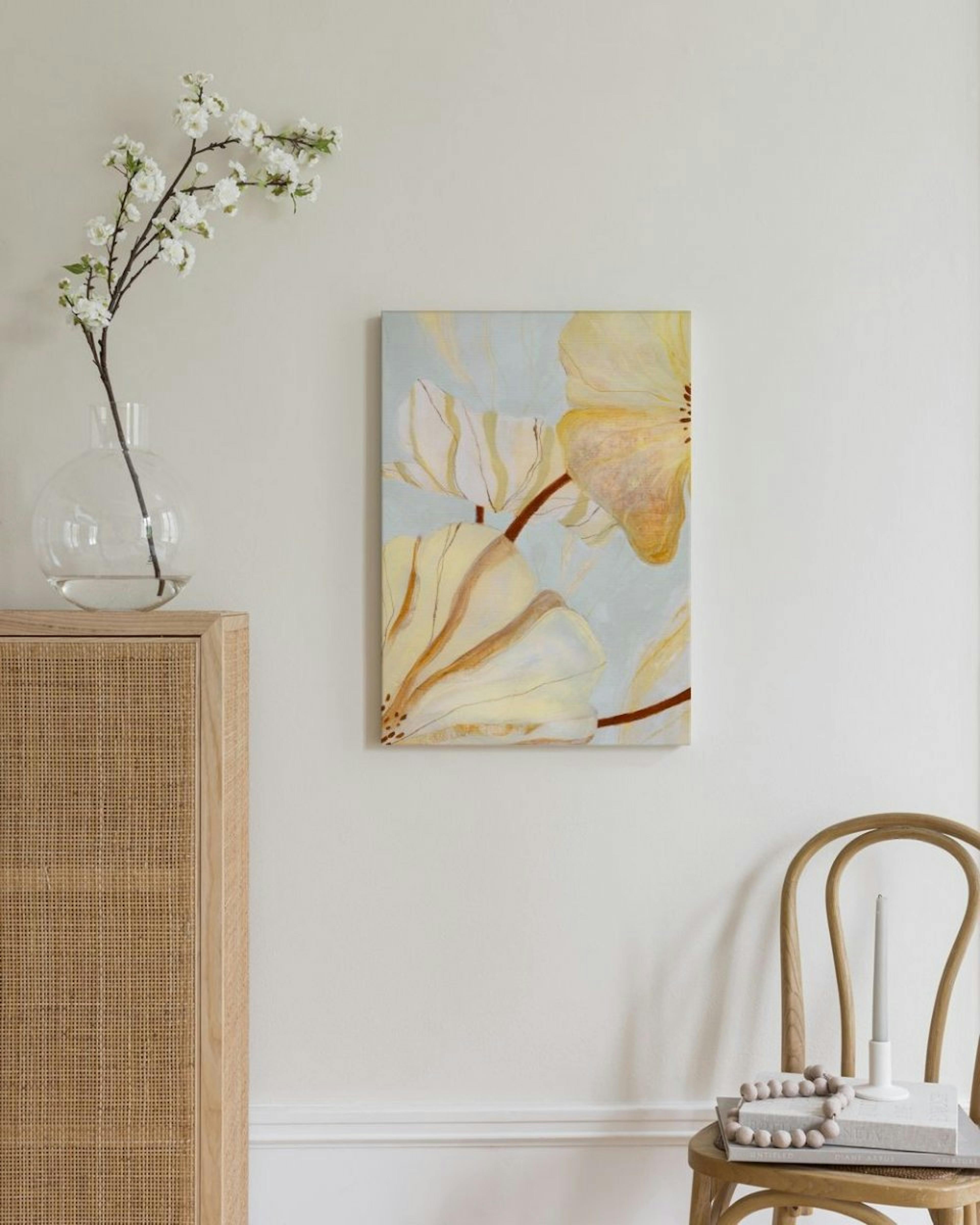 Abstract Blossoms Toile