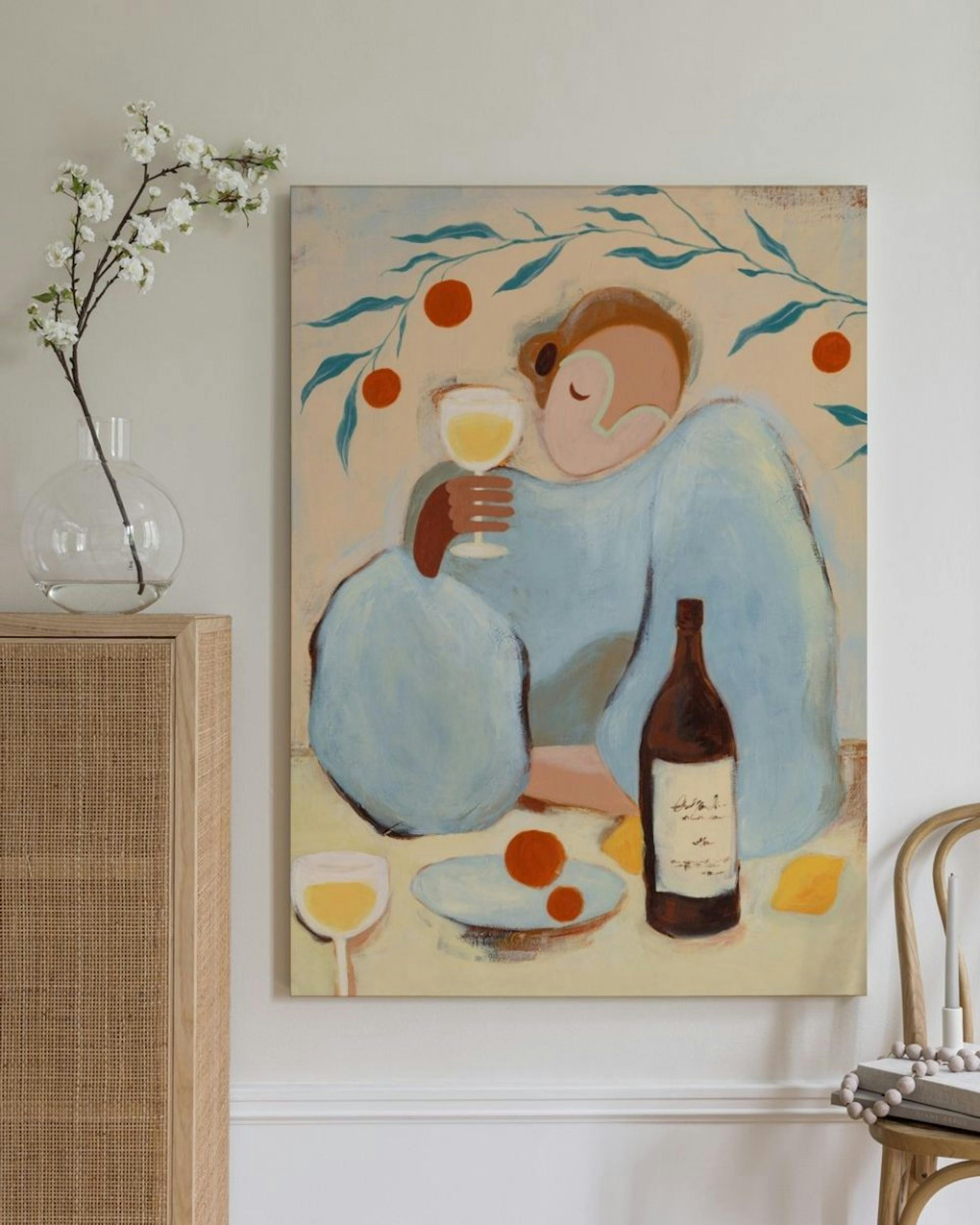 Sips and Citrus Canvas