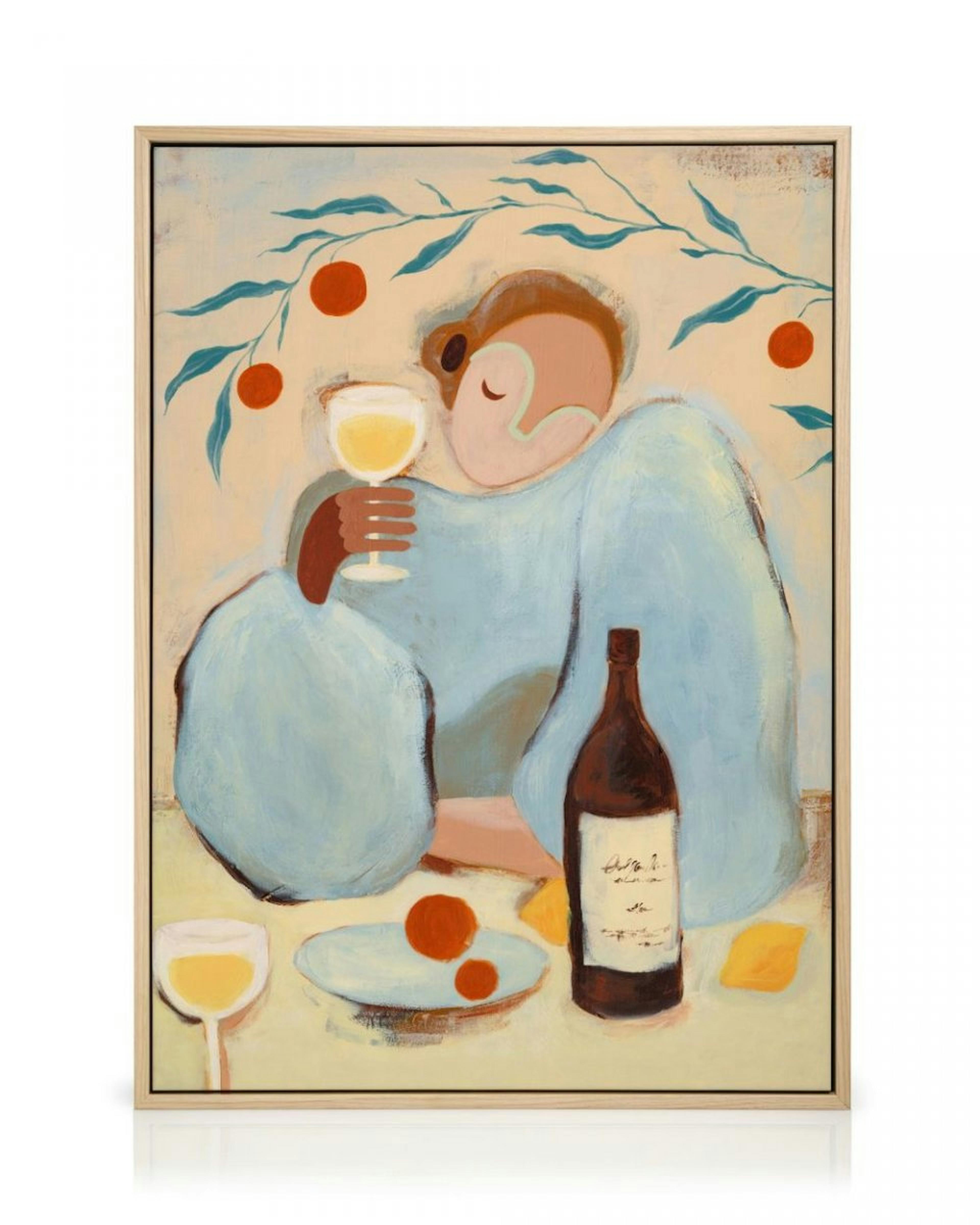 Sips and Citrus Canvas