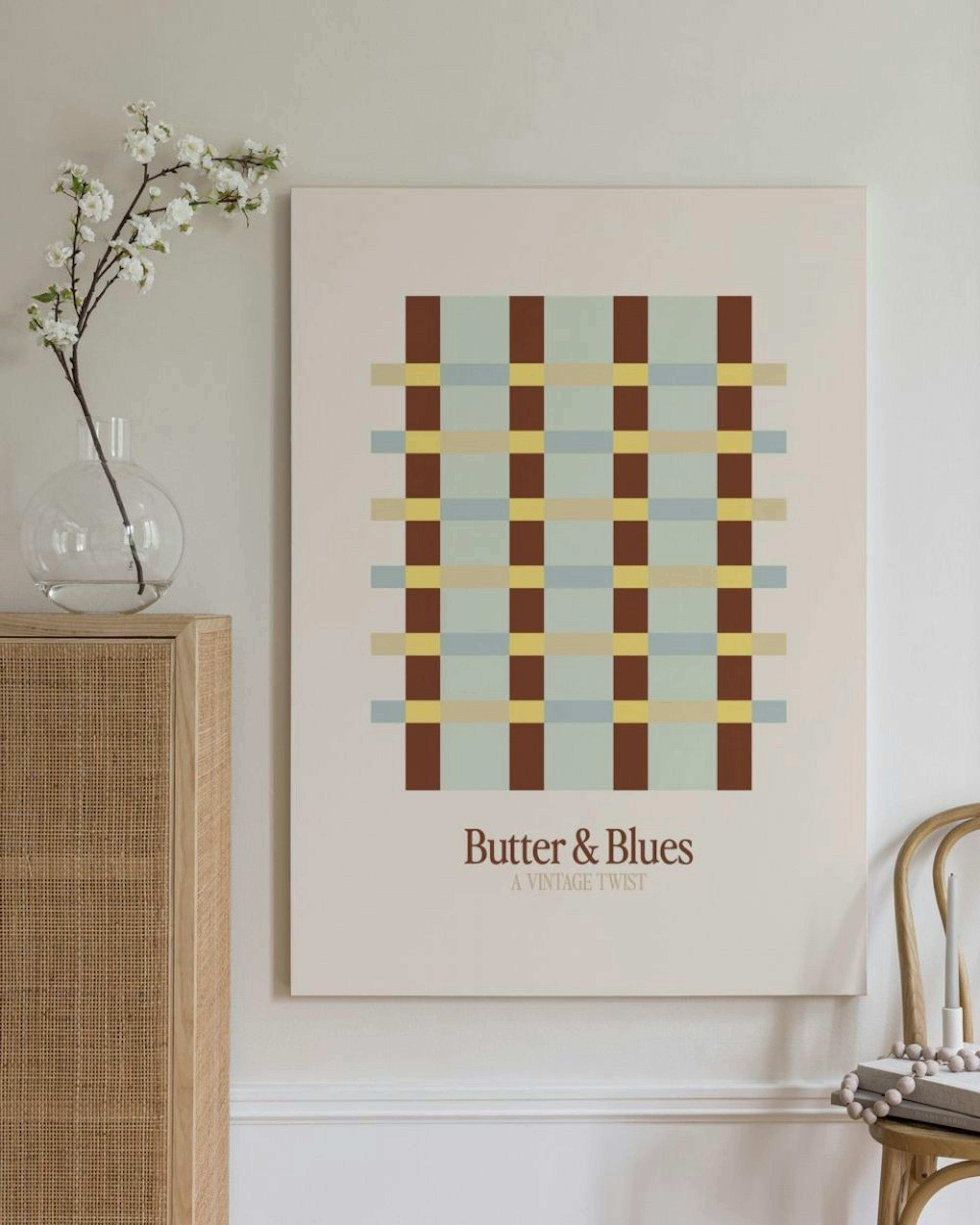 Butter and Blues Toile