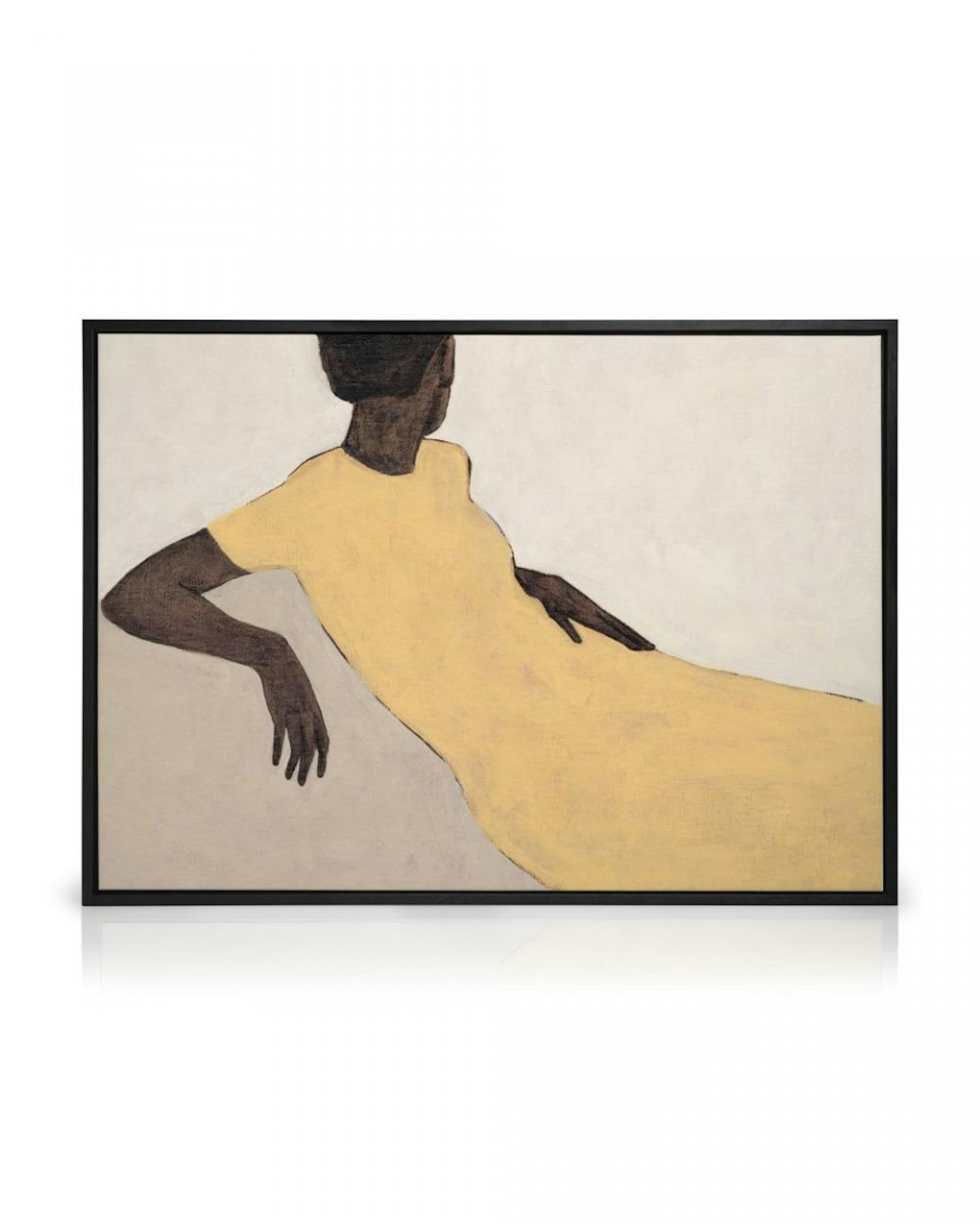 Yellow Dress Toile