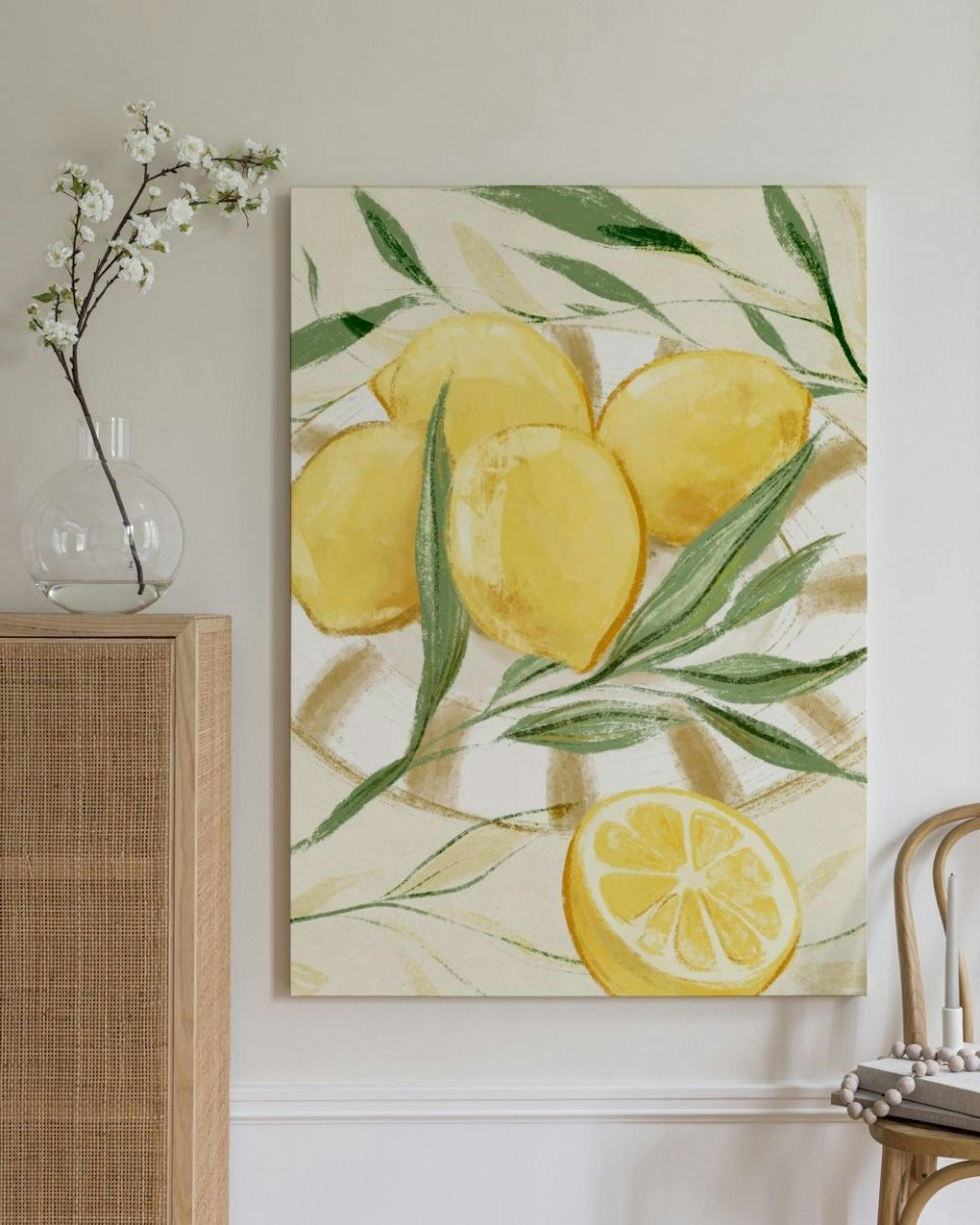 Lemon Hervest Toile