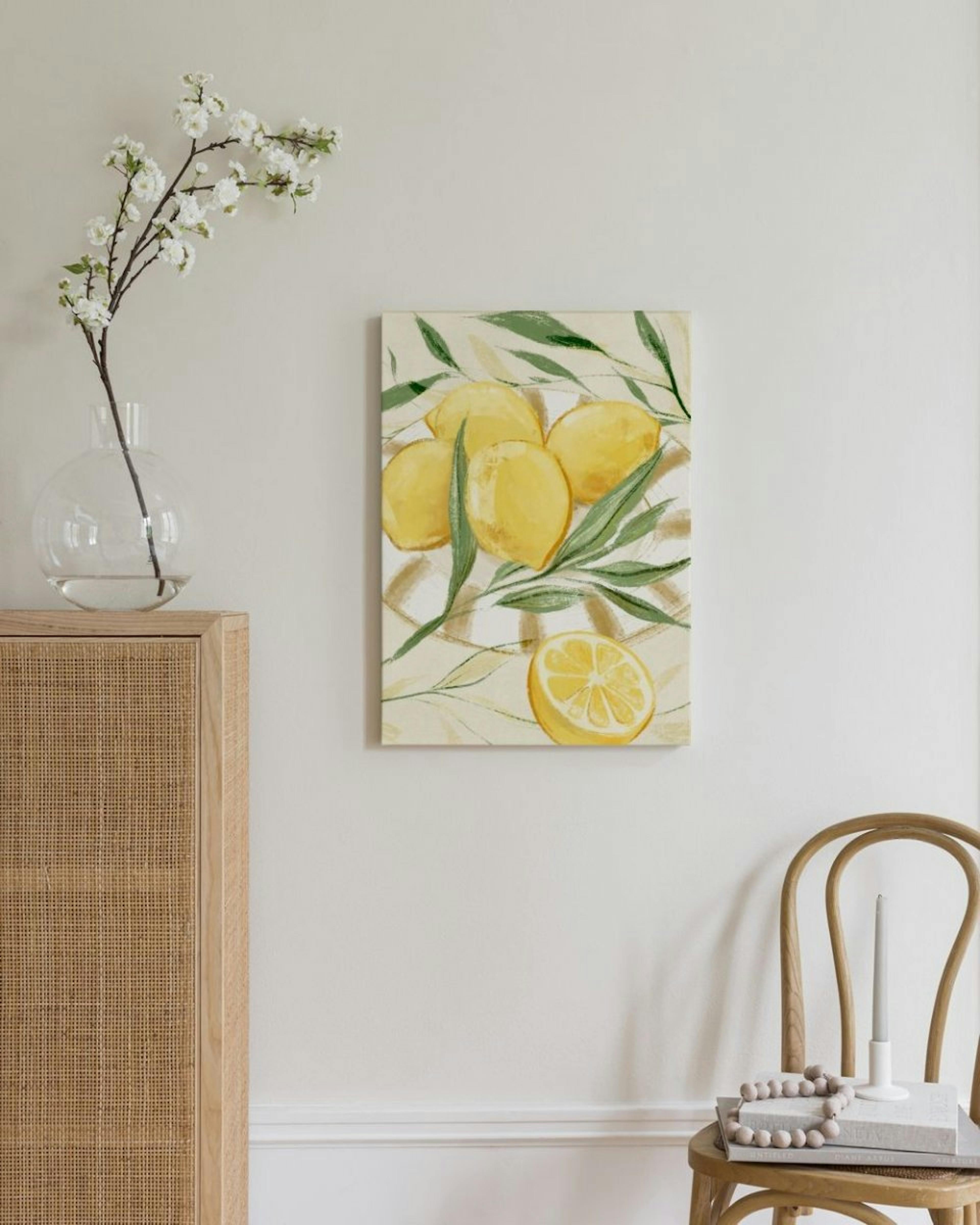 Lemon Hervest Toile